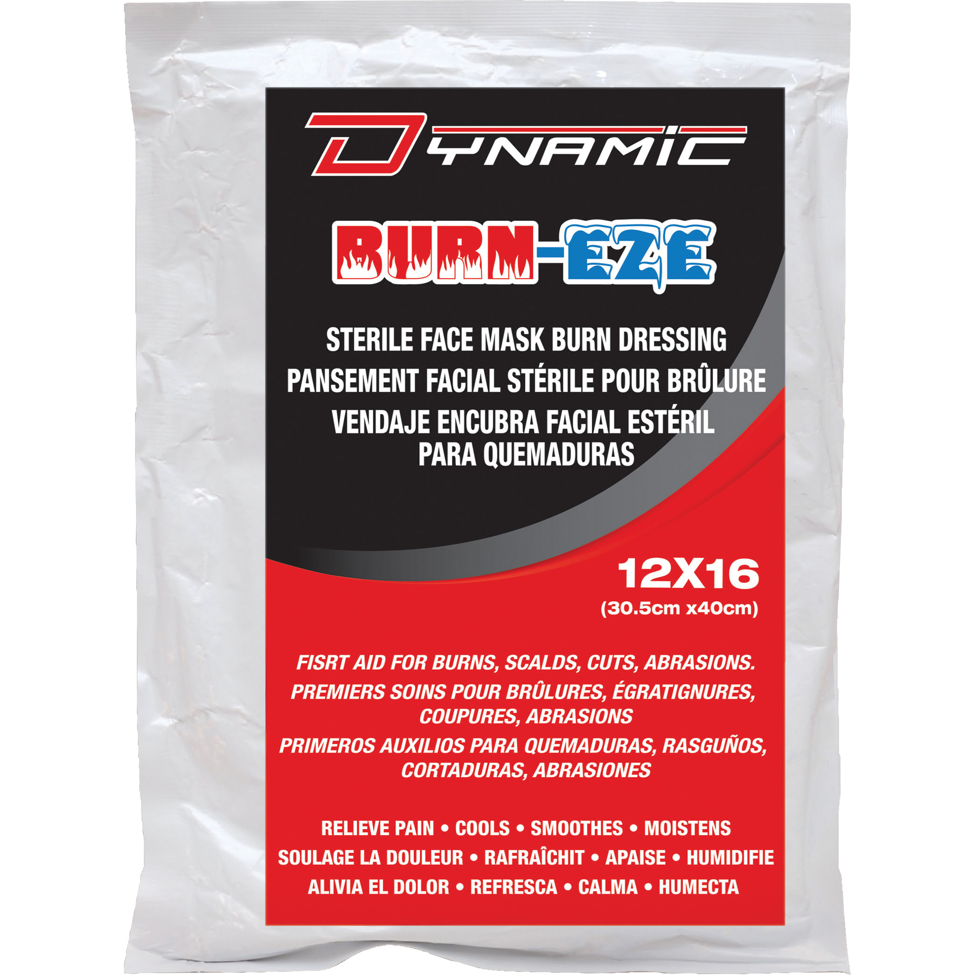 Bandage Burn-Eze DynamicMC, 12" x 16", Classe 2