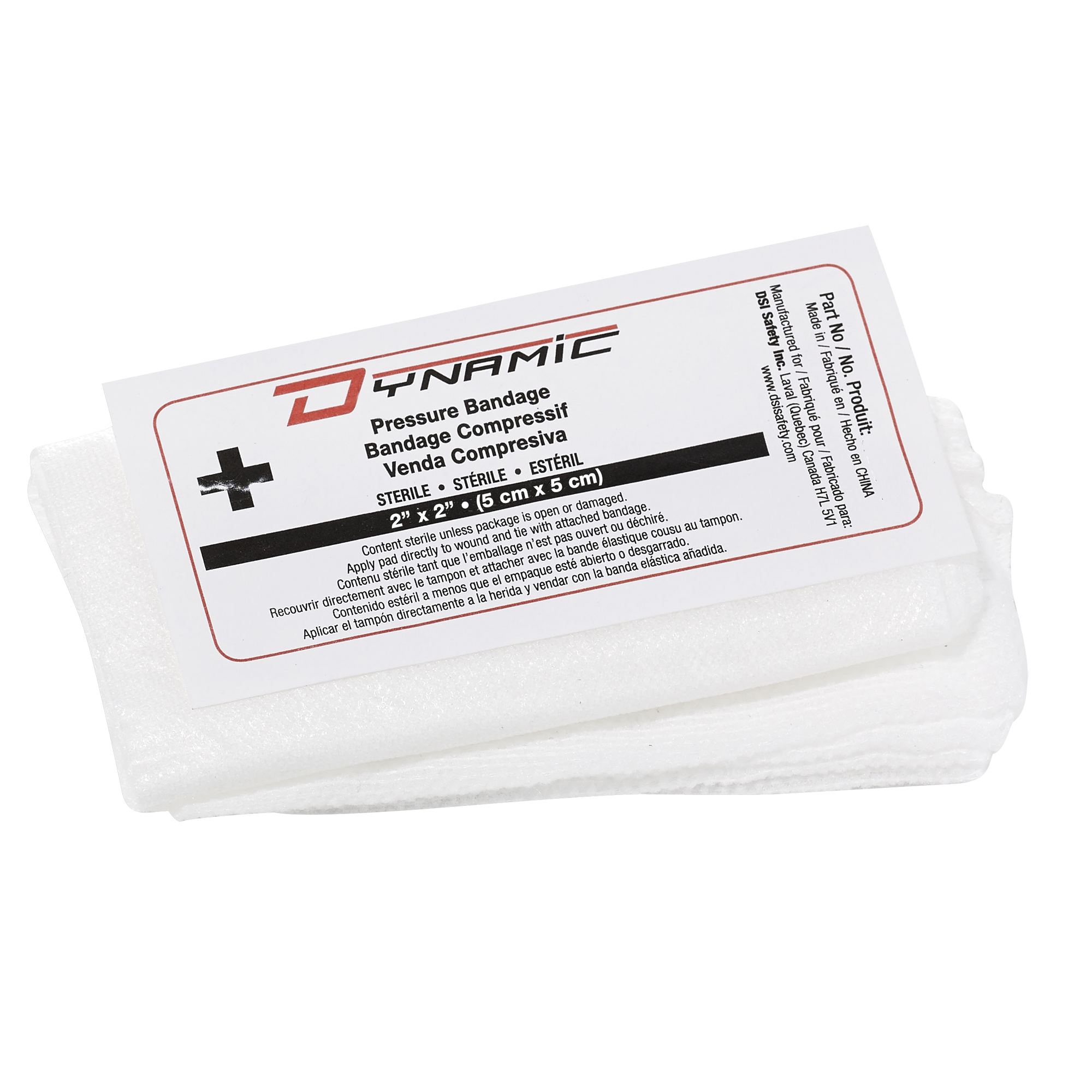 Bandage compressif DynamicMC, 2" lo x 2" la