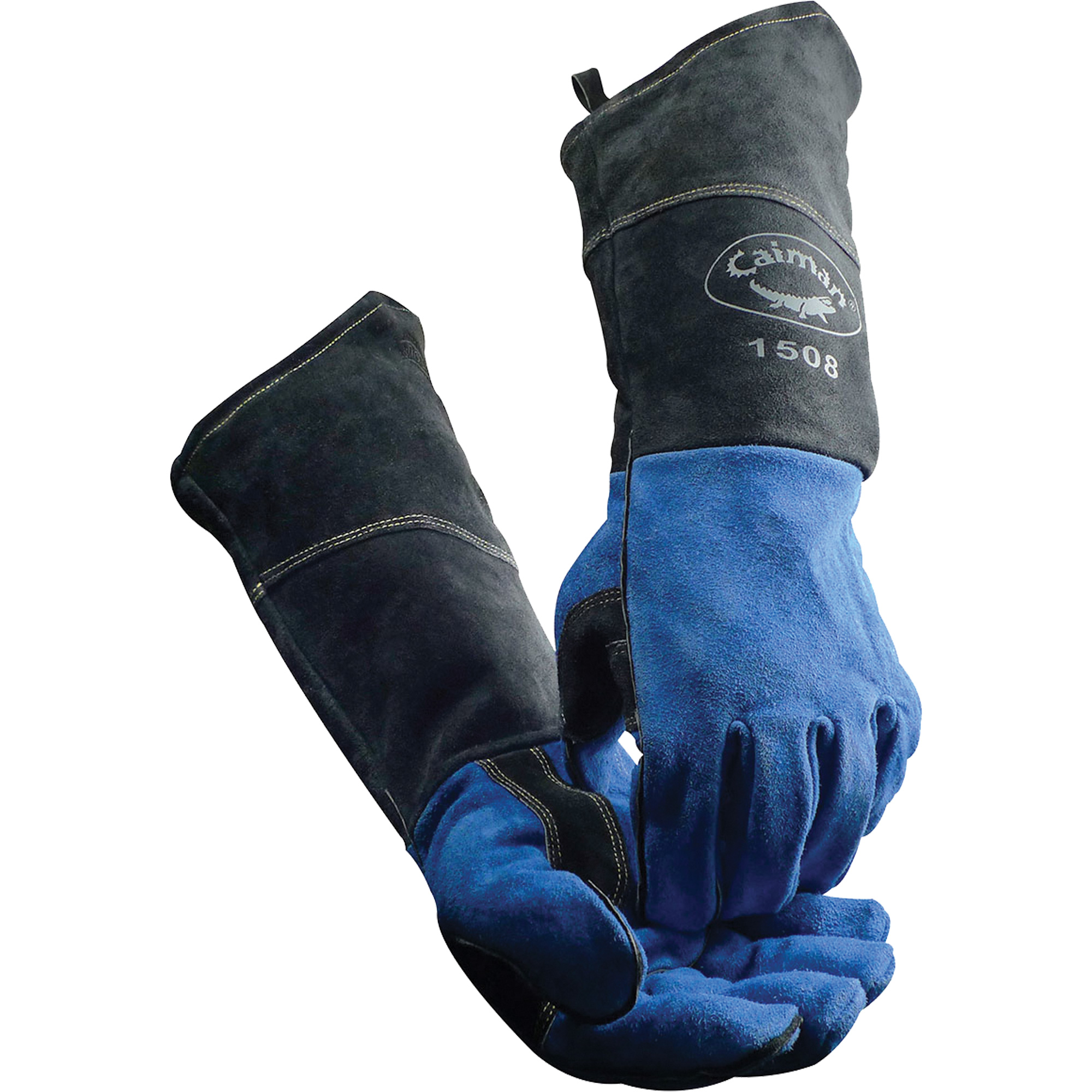 Gants de soudeur CaimanMD, Cuir de vache refendu, Taille Grand