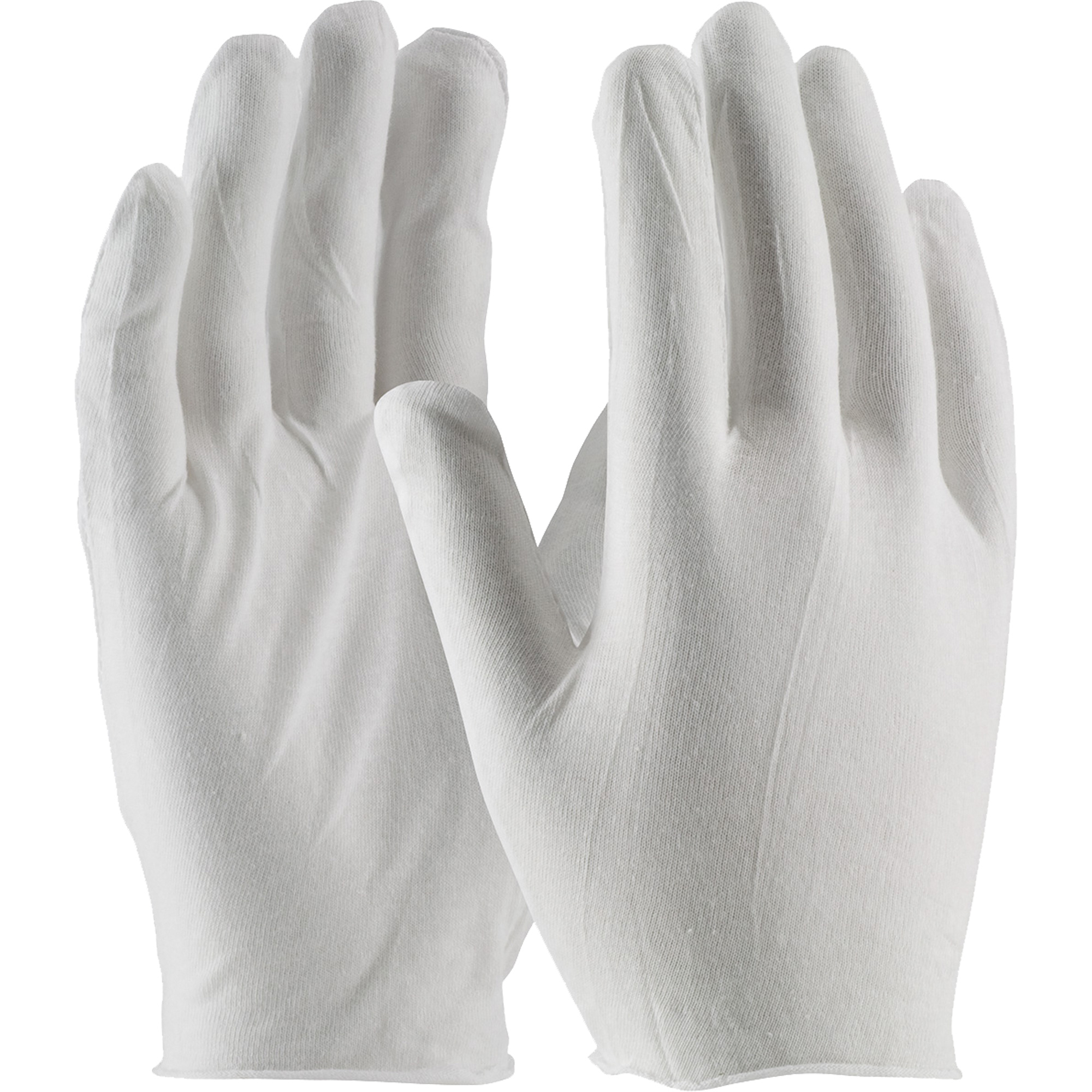Gants d'inspection, Coton, Poignet Non ourlé, Taille unique
