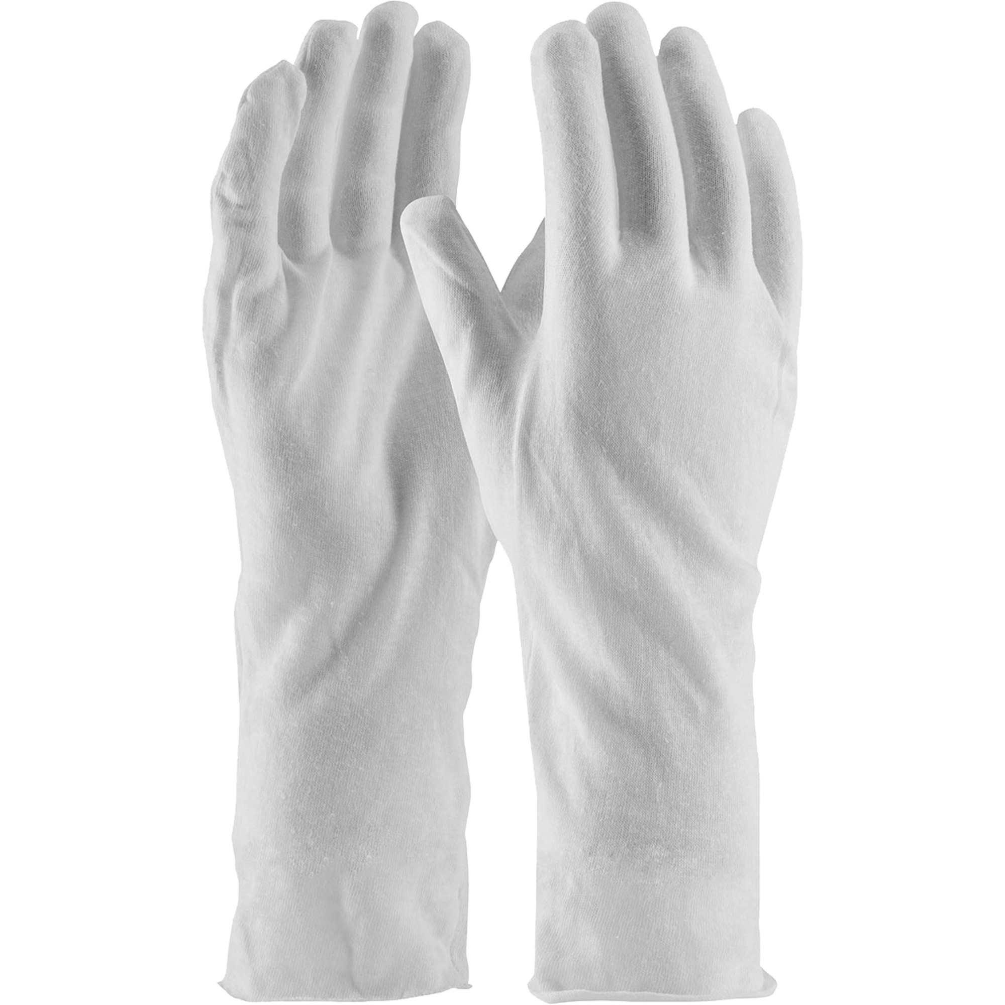 Gants d'inspection de qualité supérieure CleanTeamMD, Coton, Poignet Non ourlé, Taille unique