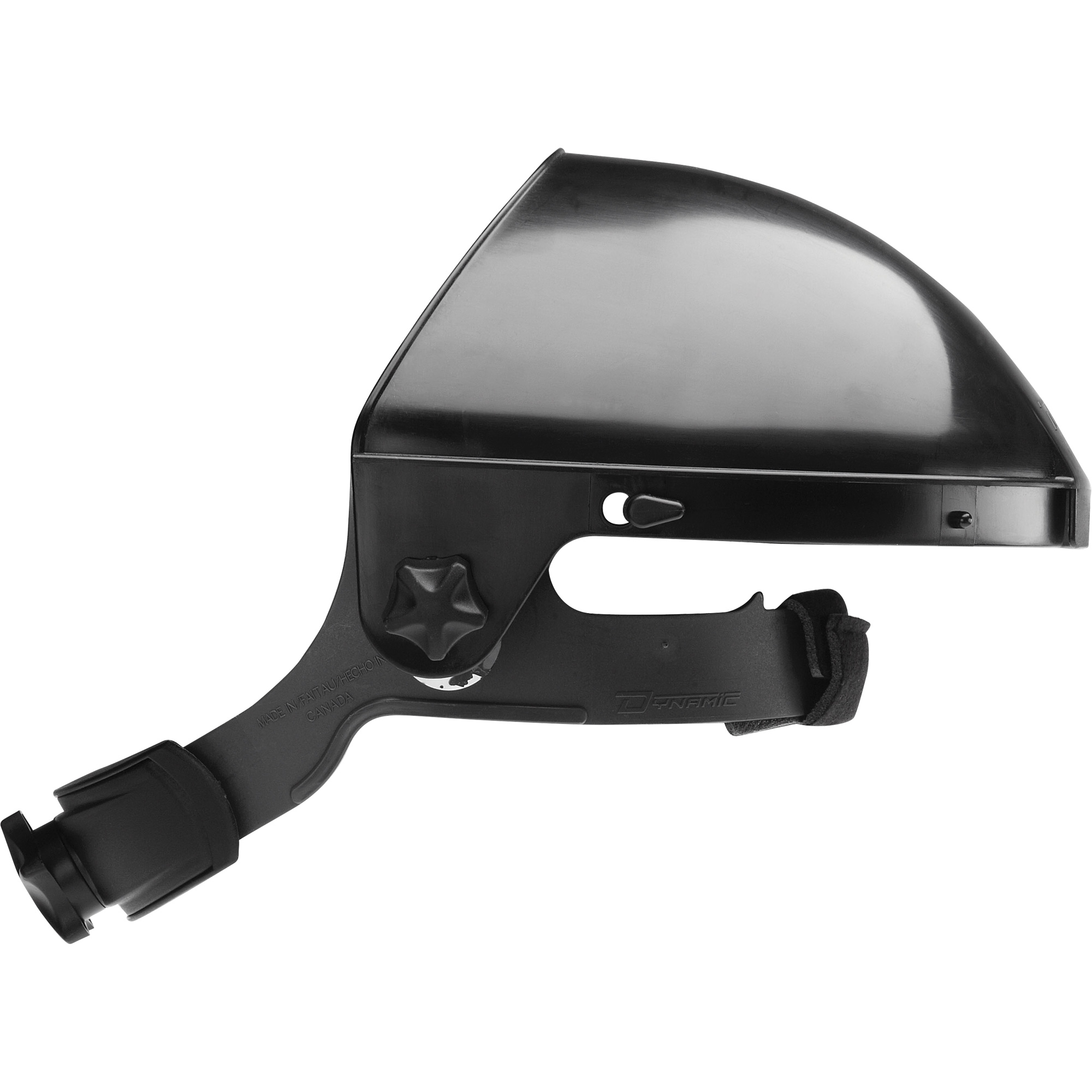 Harnais de tête pour écran facial haute performance DynamicMC, Suspension Rochet
