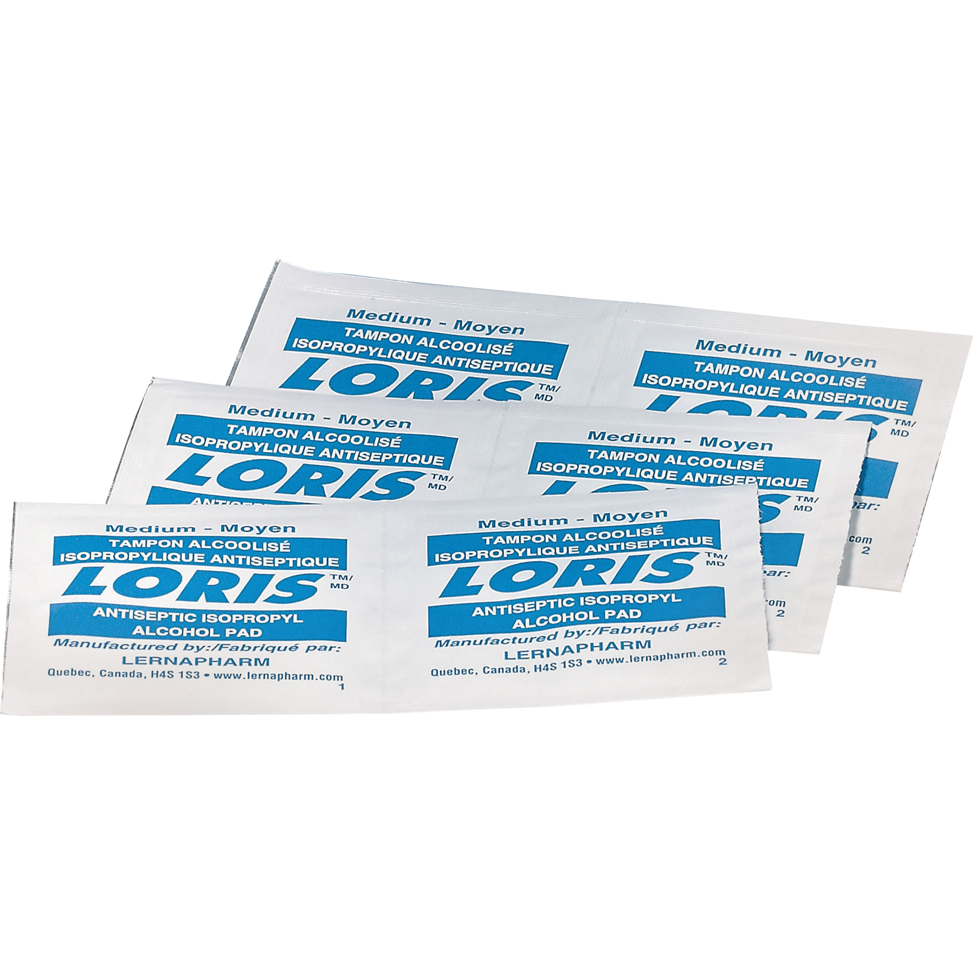 Lingettes alcoolisées DynamicMC, Serviette, Antiseptique