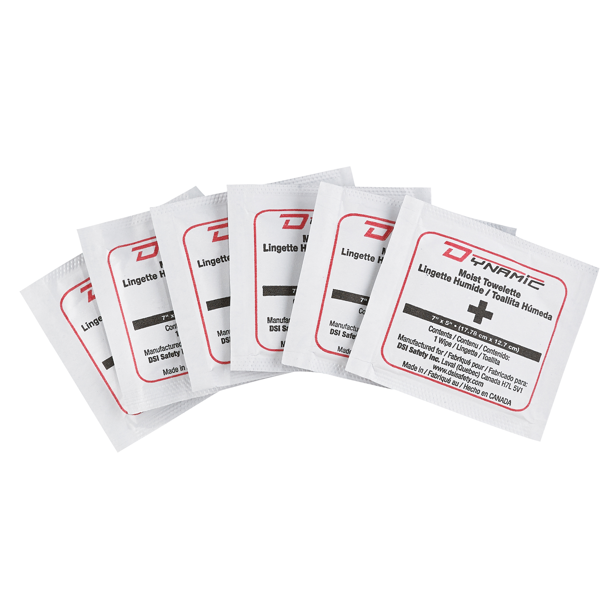 Lingettes humides nettoyantes pour les mains DynamicMC, Serviette