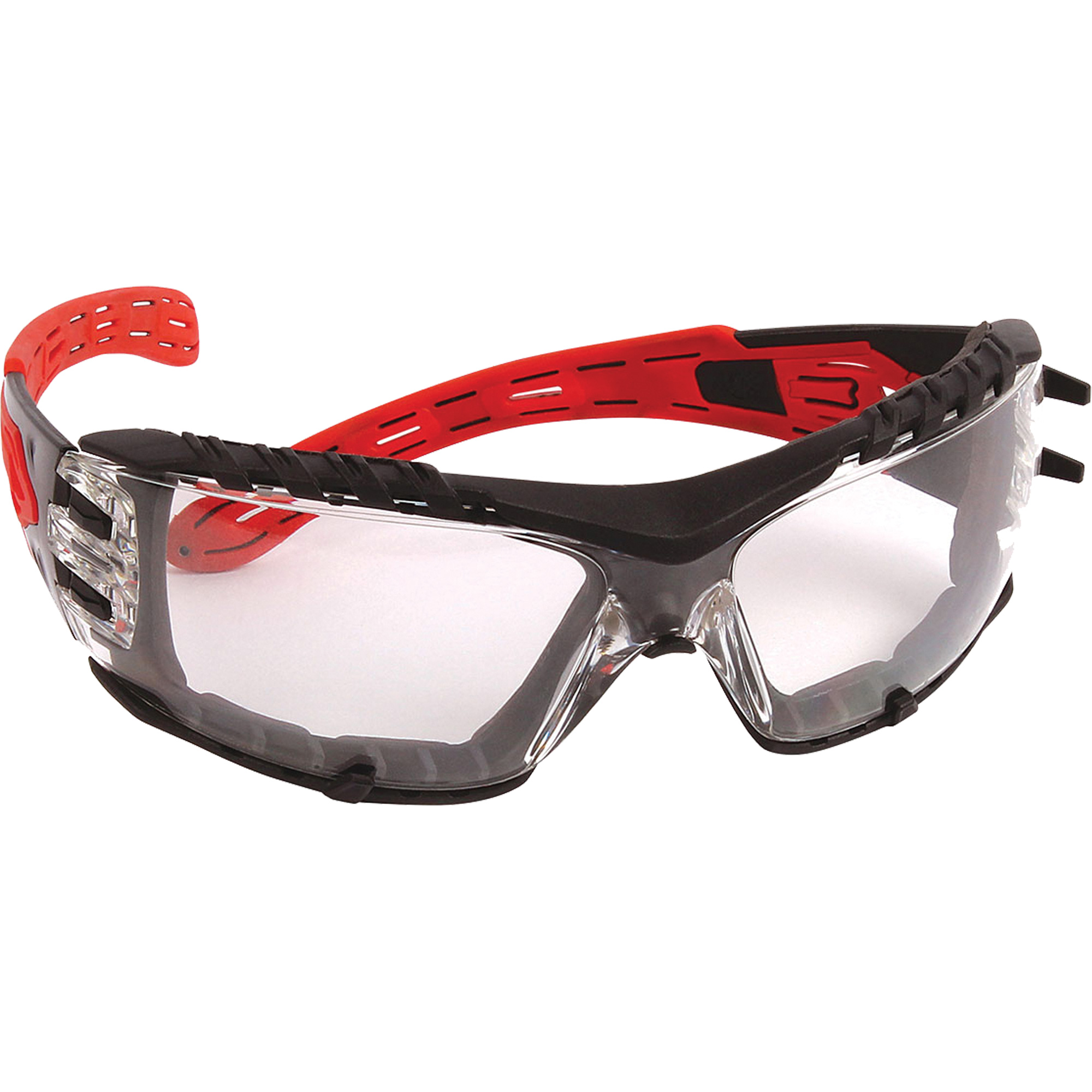 Lunettes de sécurité sans monture Volcano PlusMC DynamicMC, Lentille Transparent, Antibuée/Anti-égratignures/Antistatique, ANSI Z87+/Répond ou surpasse la norme CSA Z94.3