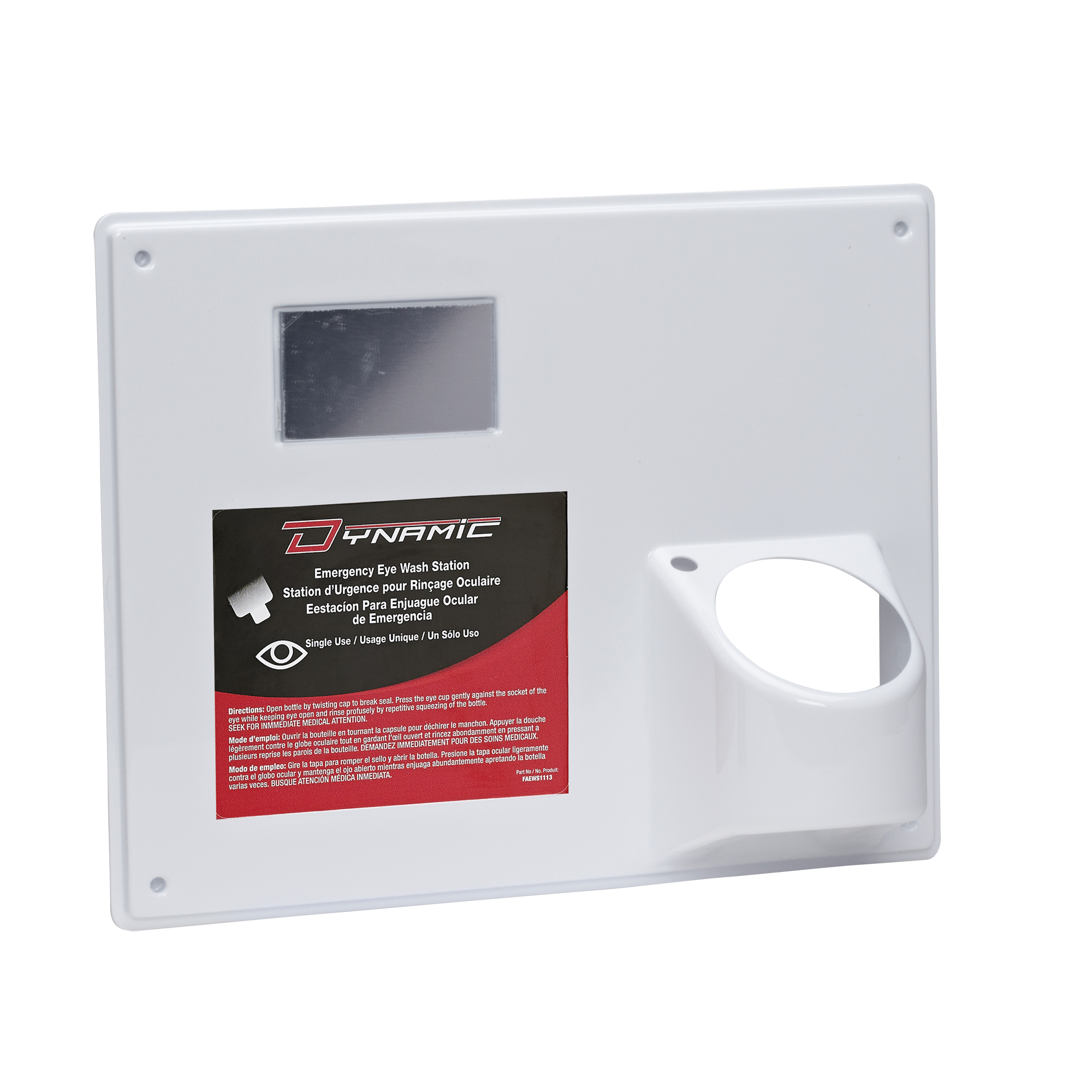 Panneau pour douche oculaire DynamicMC