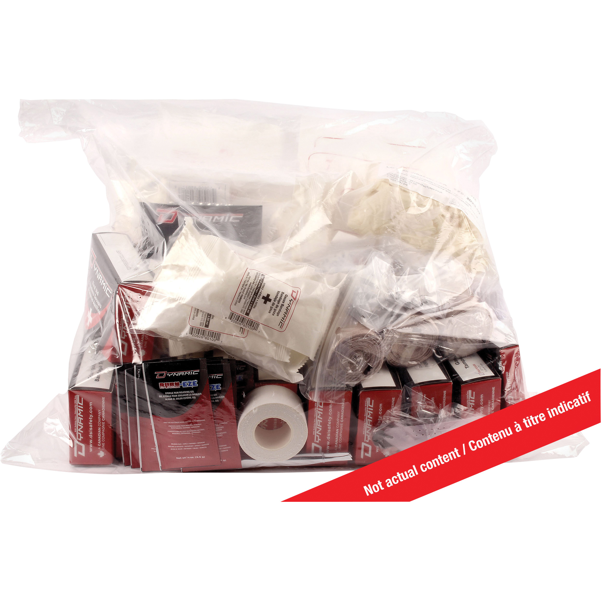 Recharge pour trousse de premiers soins DynamicMC, WSIB Ontario, Classe 2
