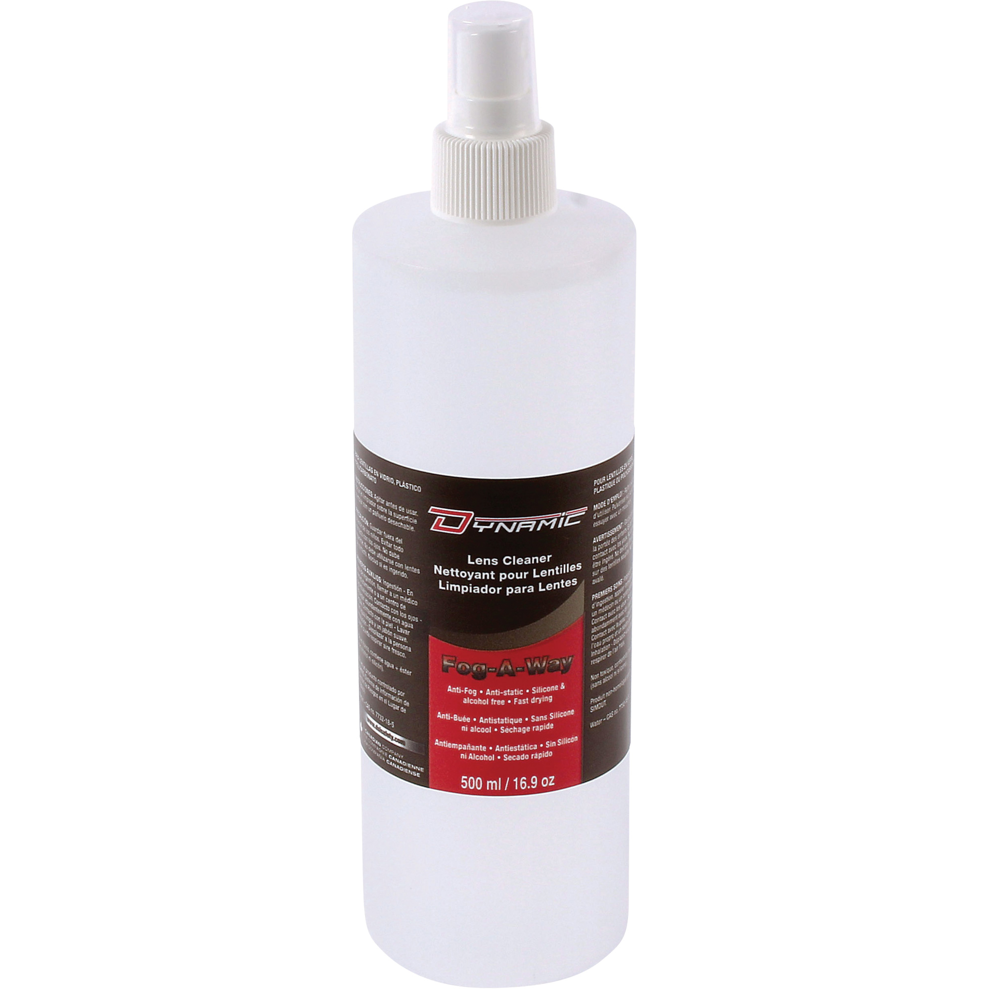 Solution antibuée pour nettoyer les lentilles DynamicMC, 500 ml