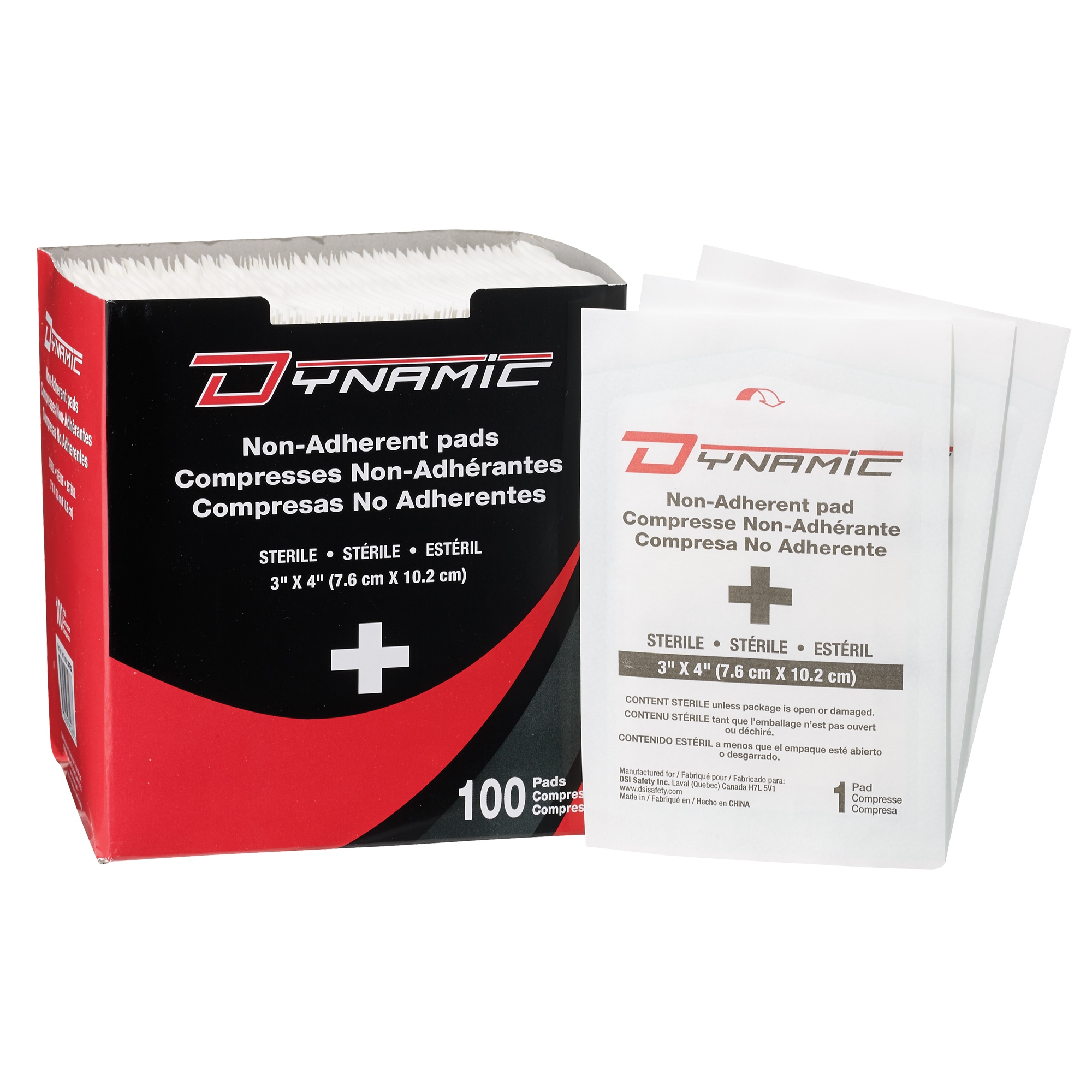 Tampons non adhérent DynamicMC