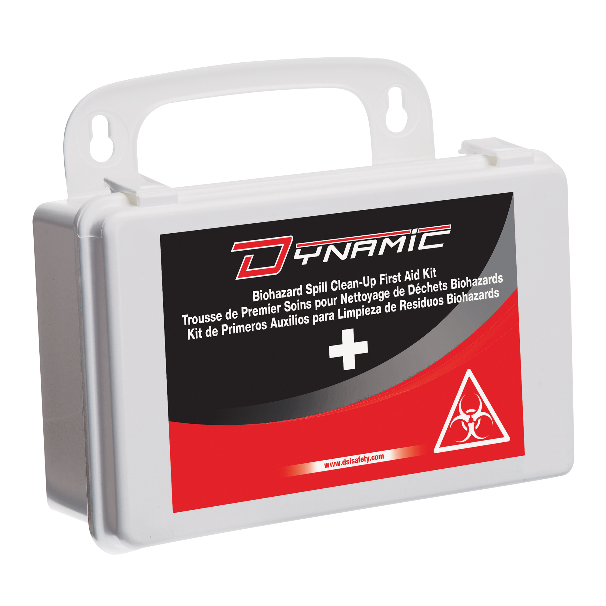 Trousse de conformité de précaution complète EASY DynamicMC, Dispositif médical Classe 1, Boîte en plastique