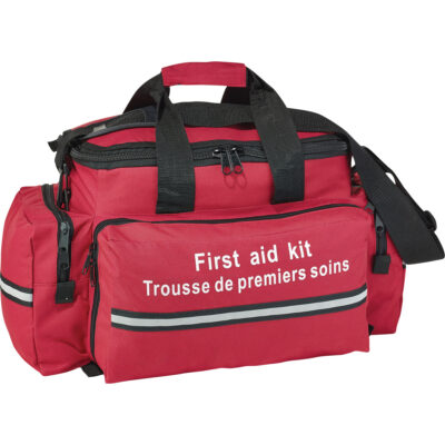 Trousse de premiers soins de trauma pour premier répondant DynamicMC, Dispositif médical Classe 1, Sac en nylon