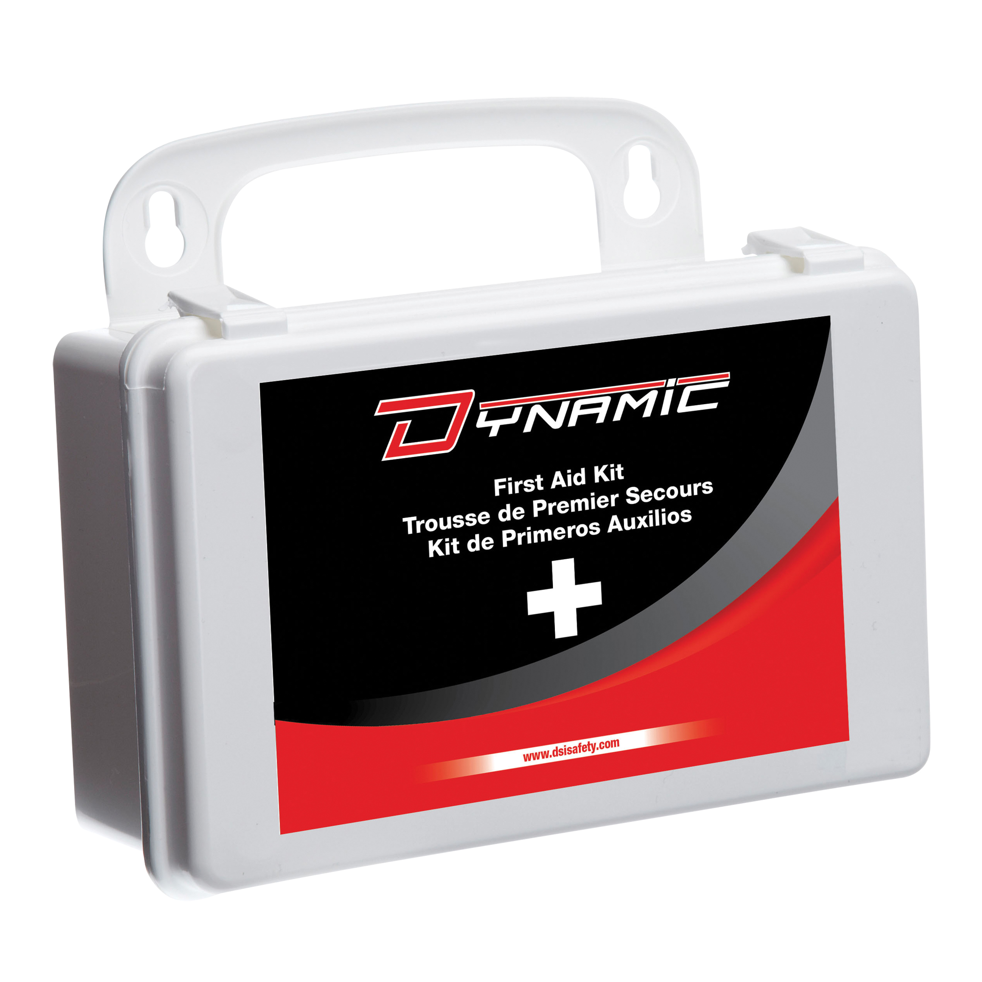 Trousse de premiers soins des brûlures pour soudeurs DynamicMC, Dispositif médical Classe 1, Boîte en plastique