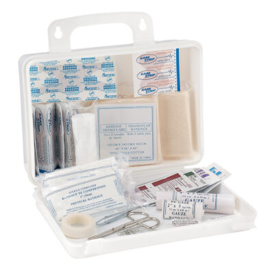 Trousse de premiers soins pour camion DynamicMC, Dispositif médical Classe 1, Boîte en plastique