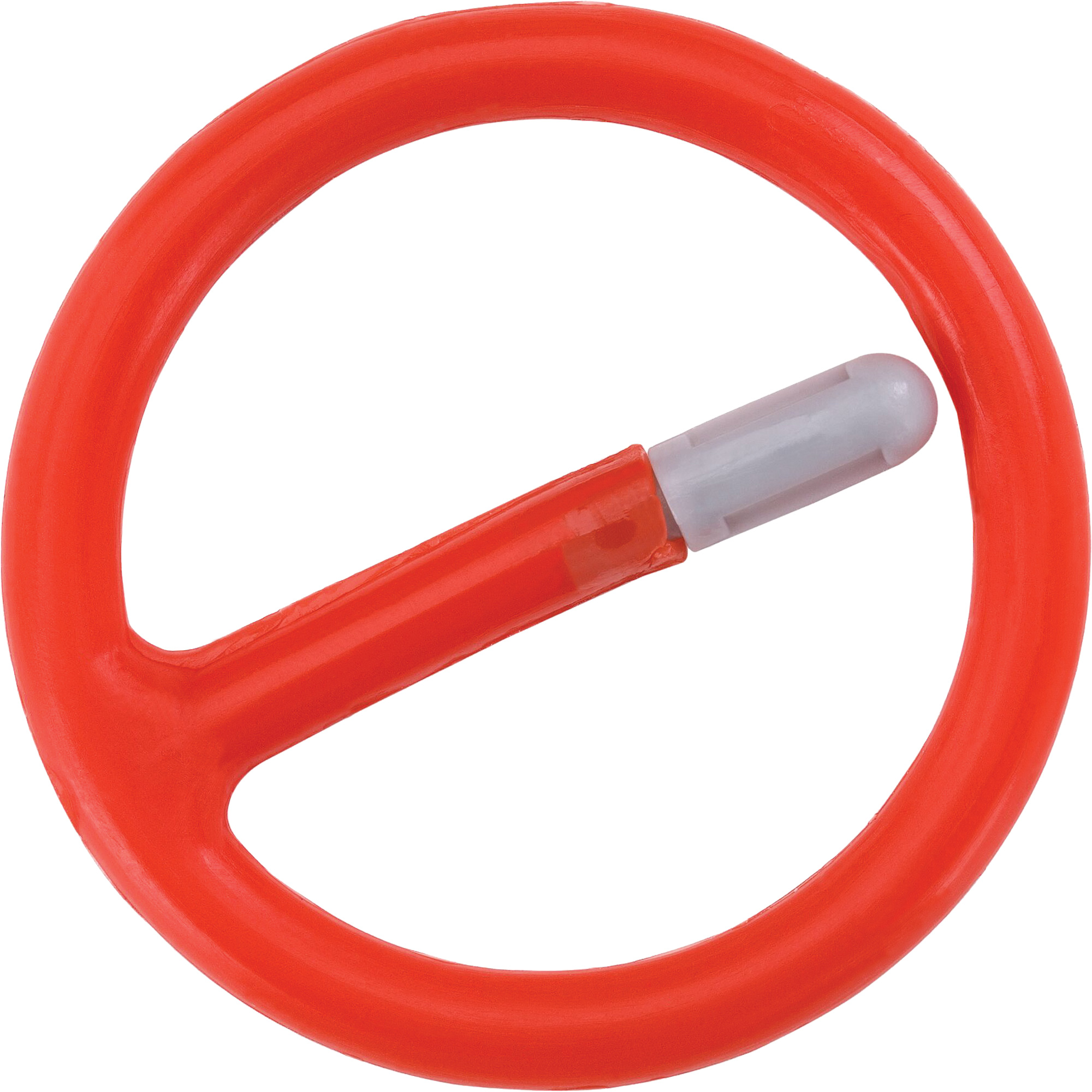 Bague de retenue avec jauge d'écrasement, 3/4", Plastique