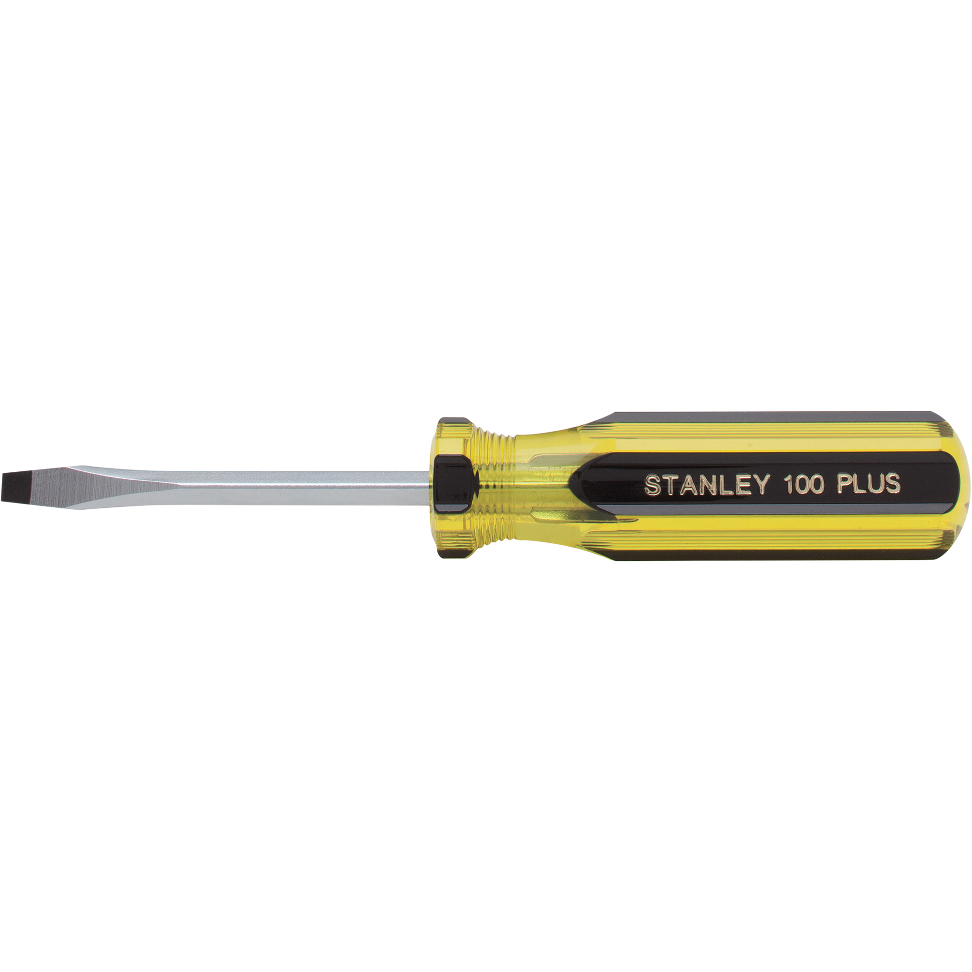 Tournevis pour écrous à fente 100 PLUSMD, Tige de 3/16", Ronde, Prise en Plastique