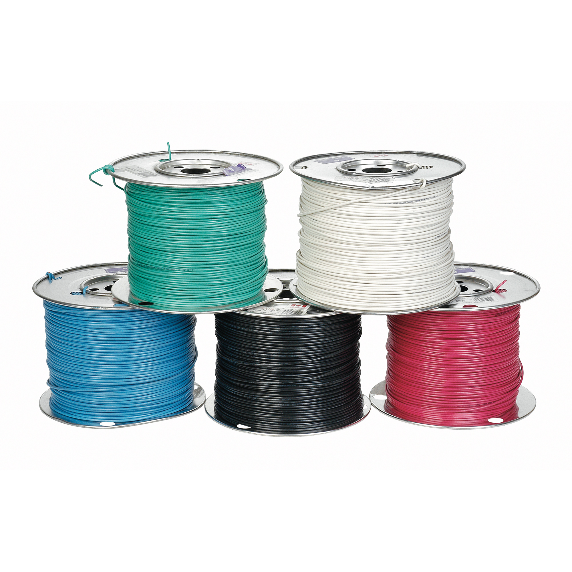 Fil T90-12-1, Plein Type de fil, 0,122" dia ext., 12 AWG, 984,25' lo