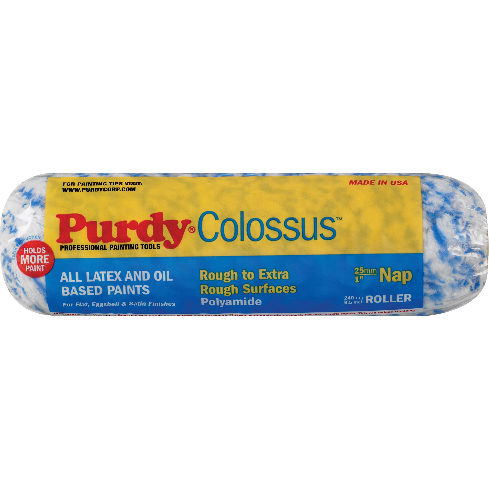 Couvre-rouleau Colossus, Nap 25 mm (1"), 240 mm (9-1/2") l