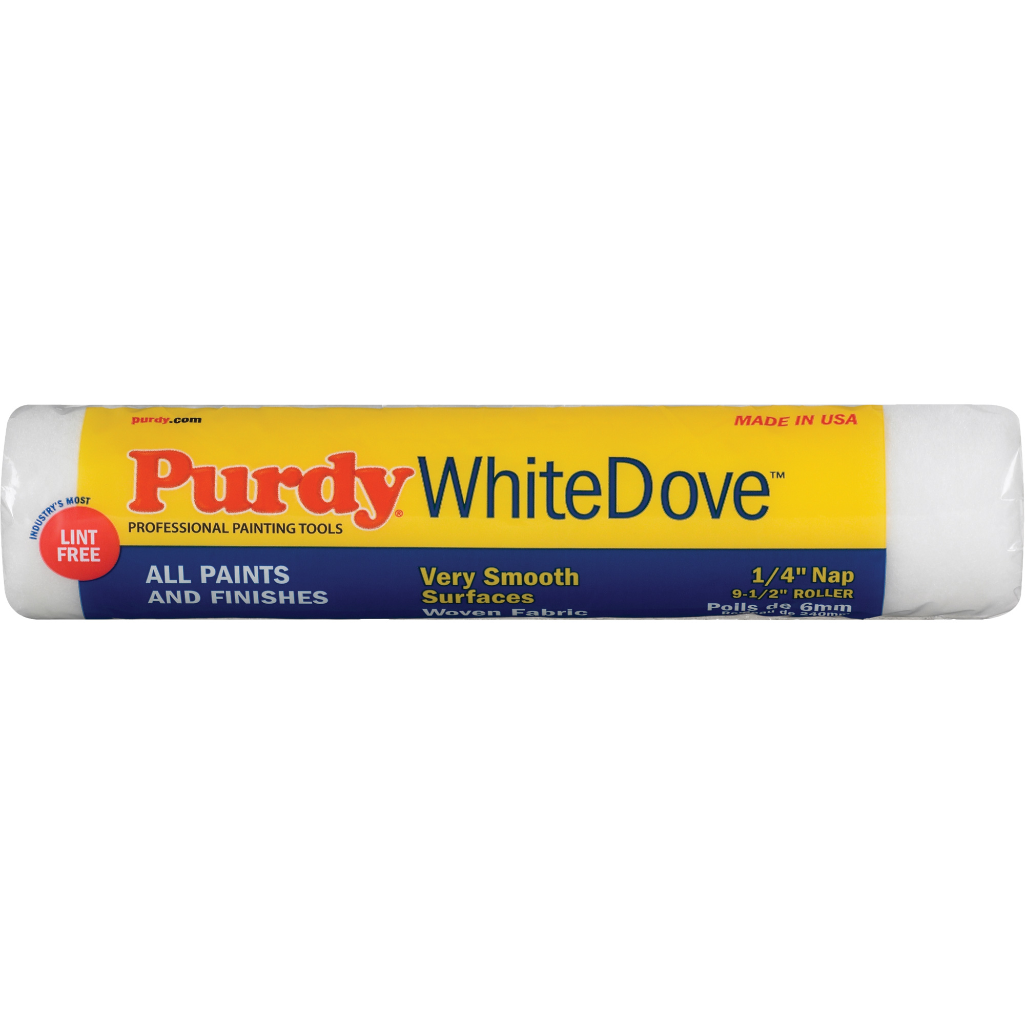 Couvre-rouleau Dove, Nap 6,35 mm (1/4"), 240 mm (9-1/2") l