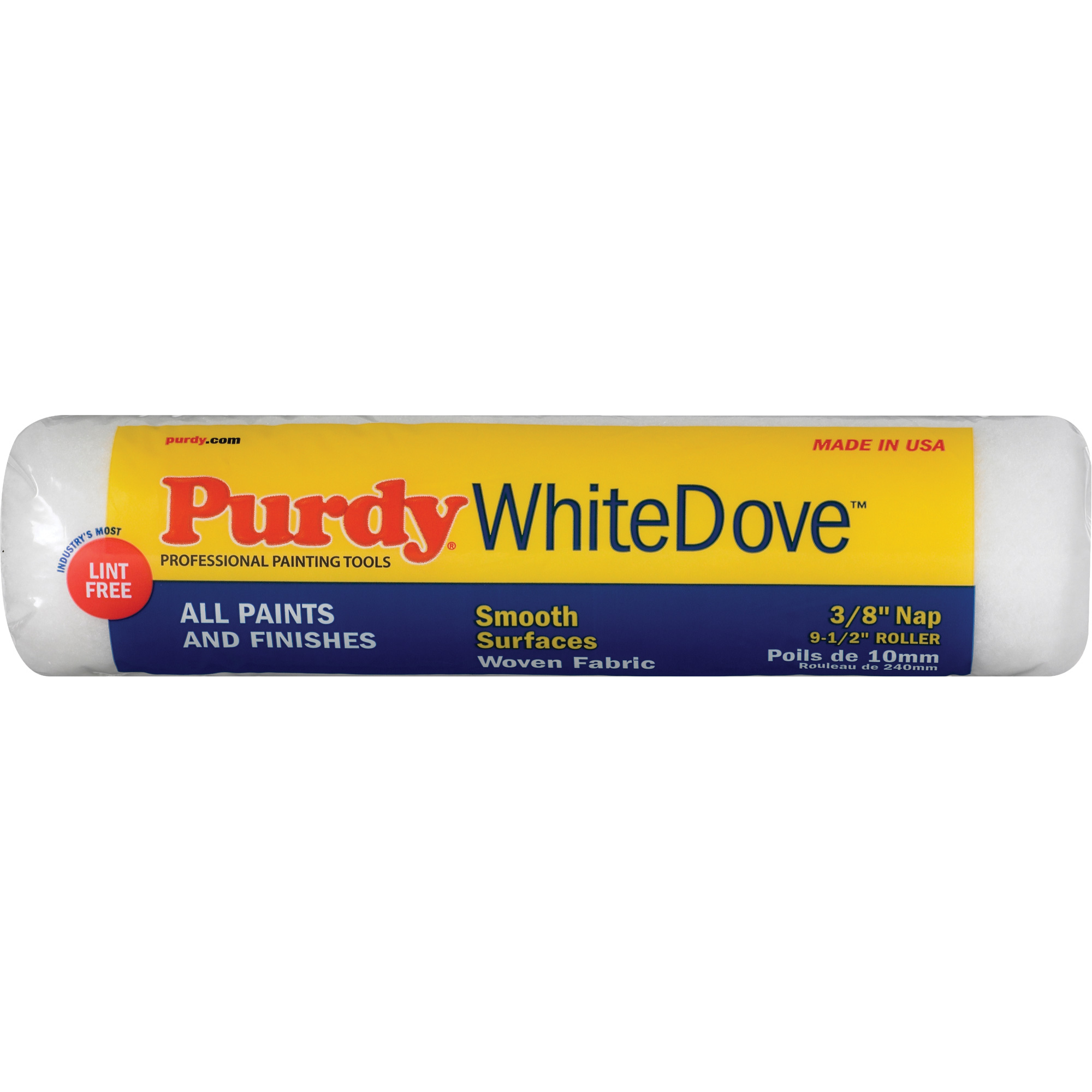Couvre-rouleau Dove, Nap 9,5 mm (3/8"), 240 mm (9-1/2") l