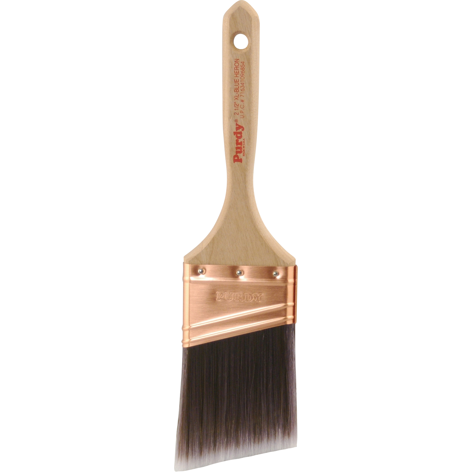 Pinceau XL Blue Heron B.T., Poly/nylon, Manche Bois, Largeur de 2-1/2"