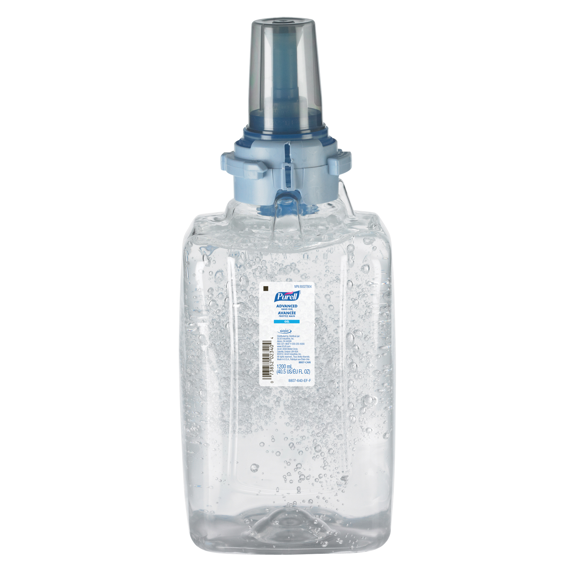Désinfectant pour les mains avancé ADX-12MC, 1200 ml, Cartouche de recharge, 70 % alcool