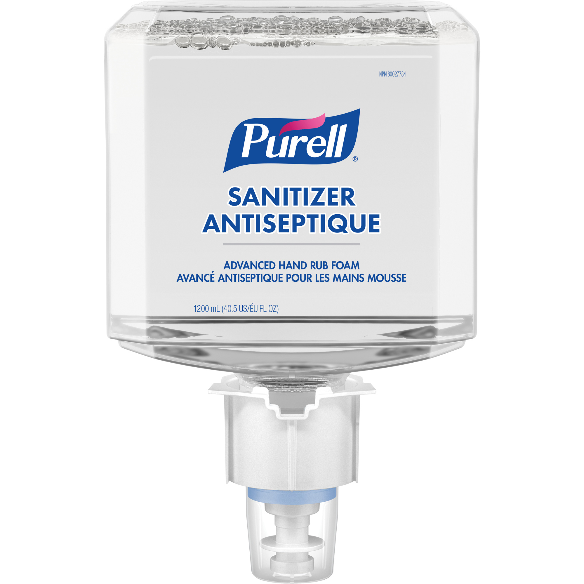 Désinfectant pour les mains avancé en mousse ES4, 1200 ml, Cartouche de recharge, 70 % alcool