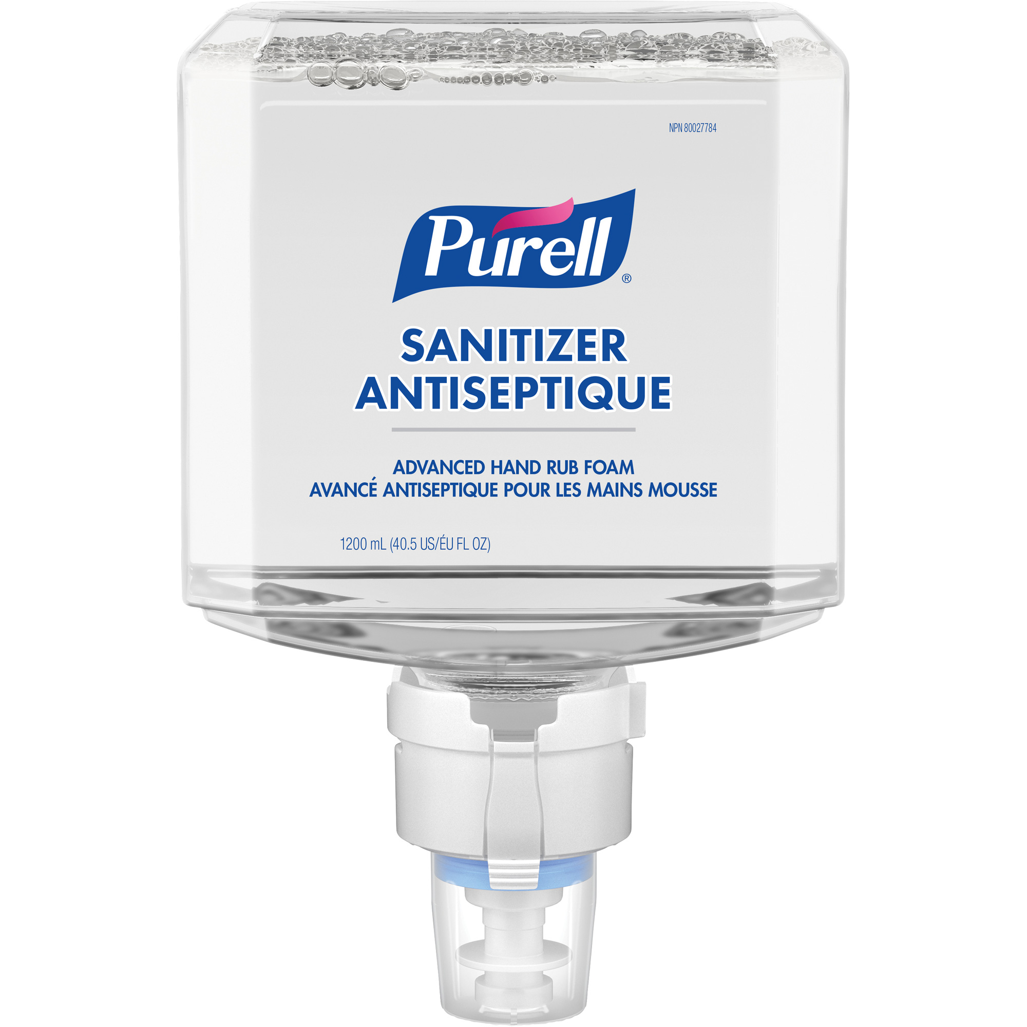 Désinfectant pour les mains avancé en mousse ES8, 1200 ml, Cartouche de recharge, 70 % alcool