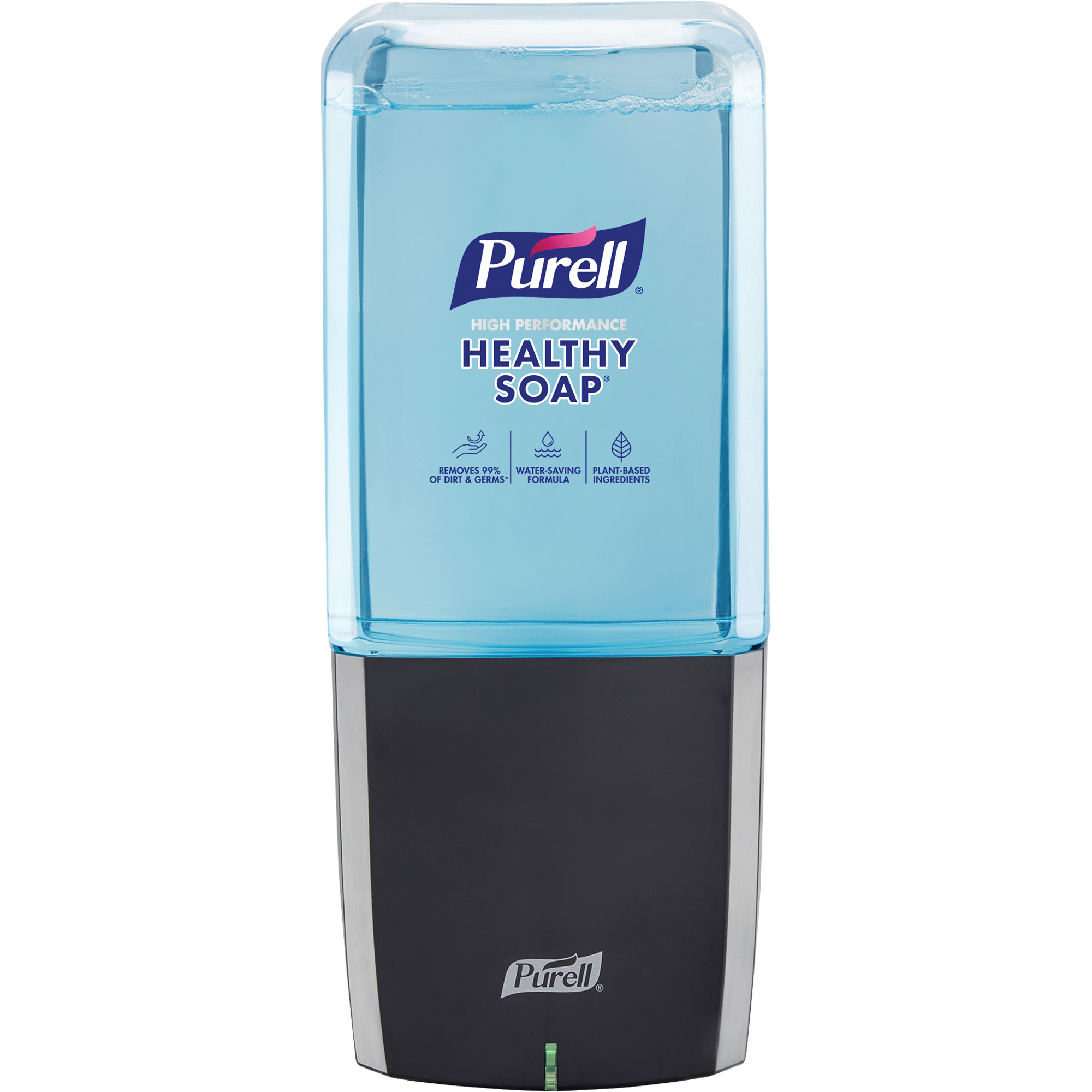 Distributeur de savon pour les mains ES10, Sans contact, Capacité de 1200 ml, Format Cartouche de recharge