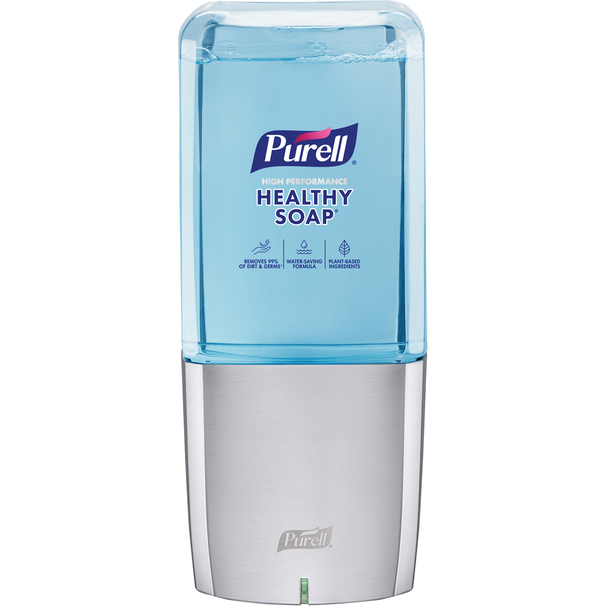 Distributeur de savon pour les mains ES10, Sans contact, Capacité de 1200 ml, Format Cartouche de recharge