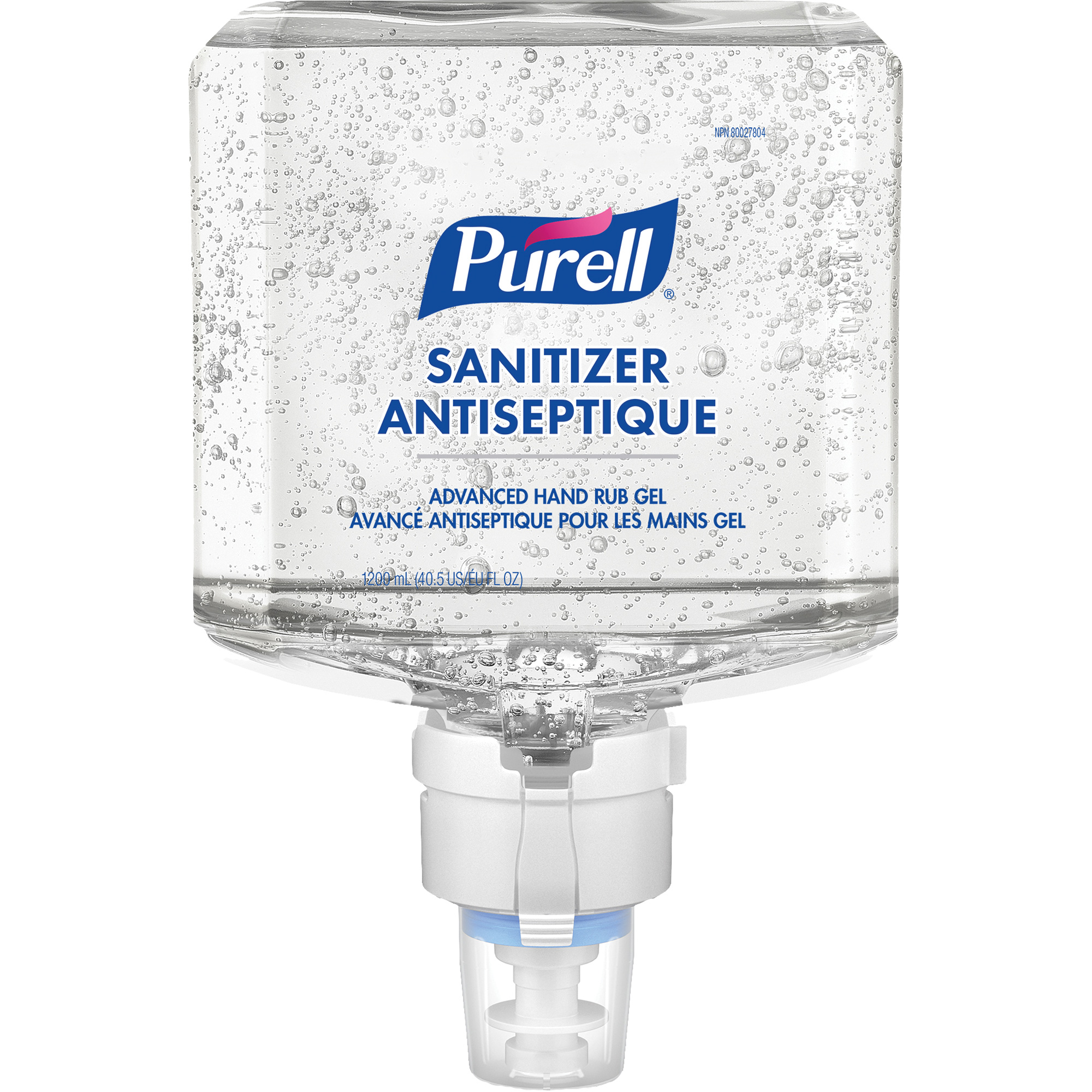 Gel désinfectant avancé pour les mains ES8, 1200 ml, Cartouche de recharge, 70 % alcool