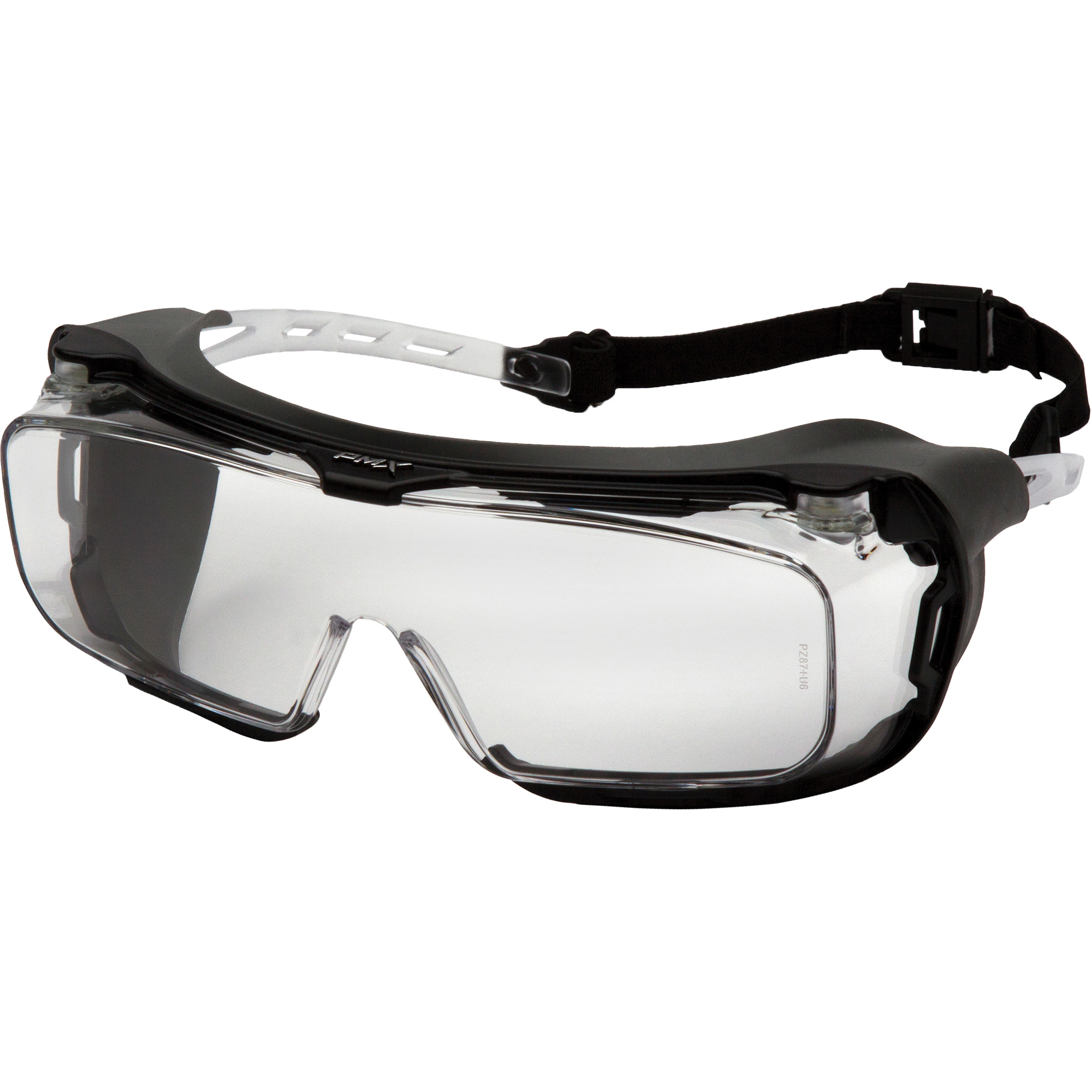 Lunettes à coques de sécurité CapptureMC Plus, Lentille Transparent, Antibuée, Ventilation Fermé