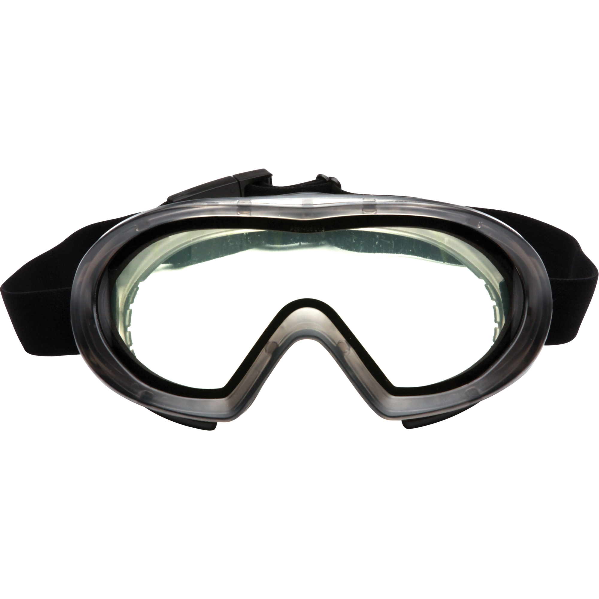 Lunettes à coques de sécurité Capstone à lentille double, Lentille Transparent, Antibuée/Anti-égratignures, Ventilation Indirecte