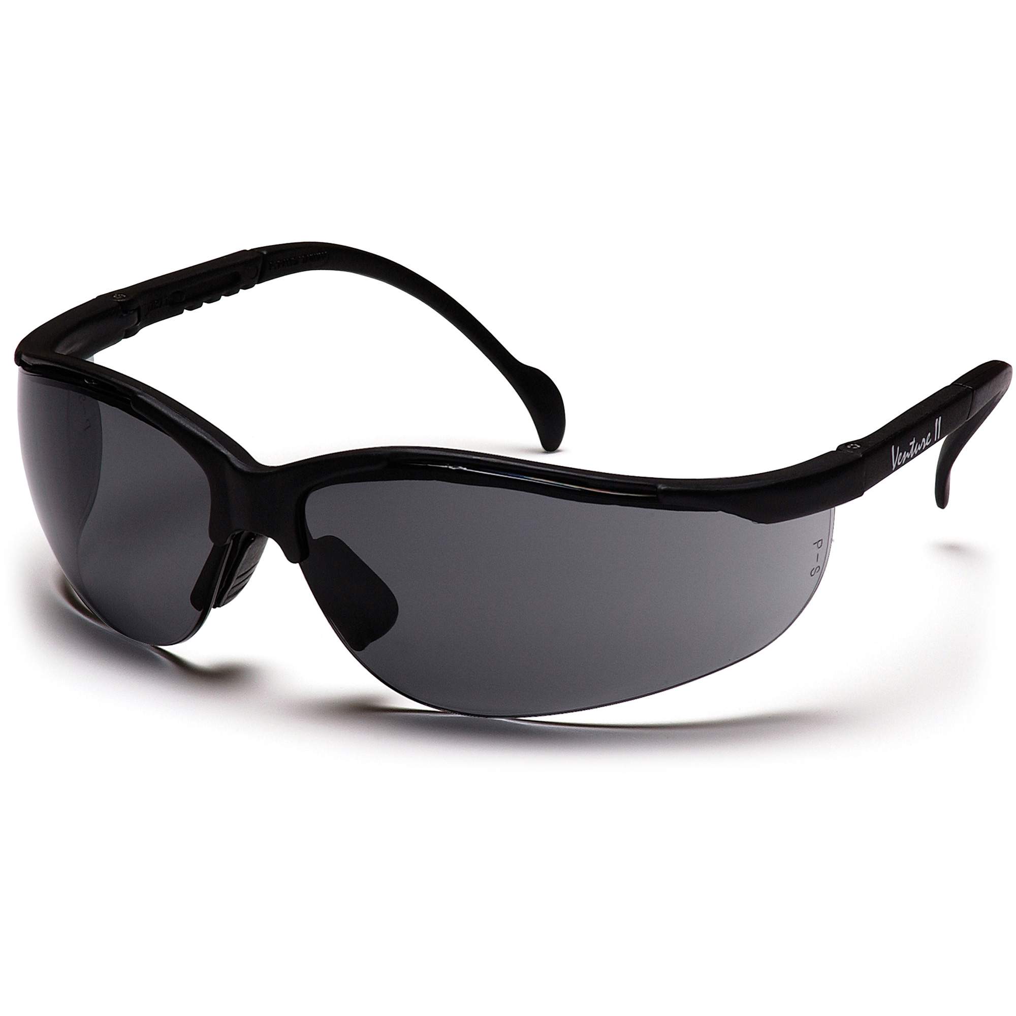 Lunettes de sécurité à demi-monture Venture IIMD, Lentille Gris, Antibuée/Anti-égratignures/Antistatique, ANSI Z87+/Répond ou surpasse la norme CSA Z94.3
