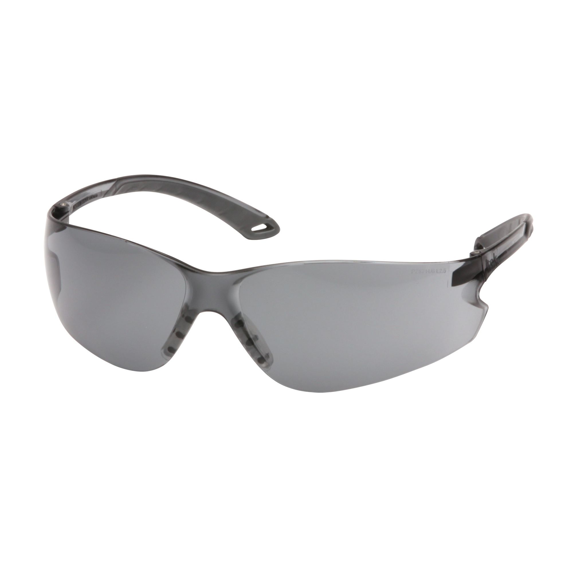Lunettes de sécurité ItekMC, Lentille Grise/fumée, Antibuée, ANSI Z87+/Répond ou surpasse la norme CSA Z94.3