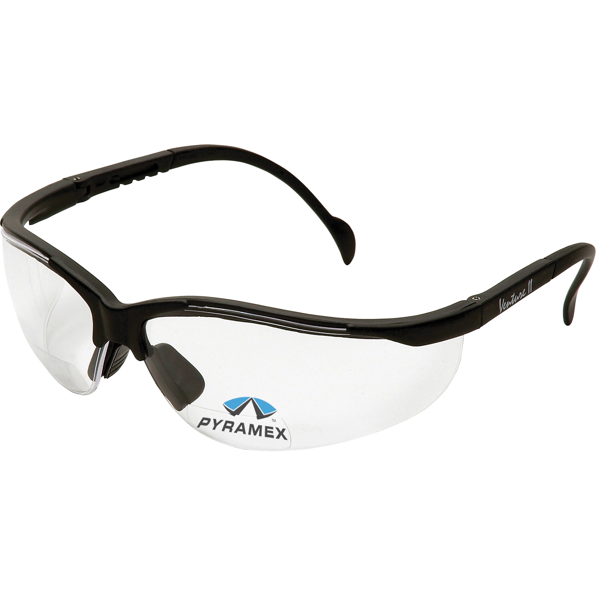 Lunettes de sécurité Venture IIMD avec verres de lecture, Transparent, Dioptrie 3,0