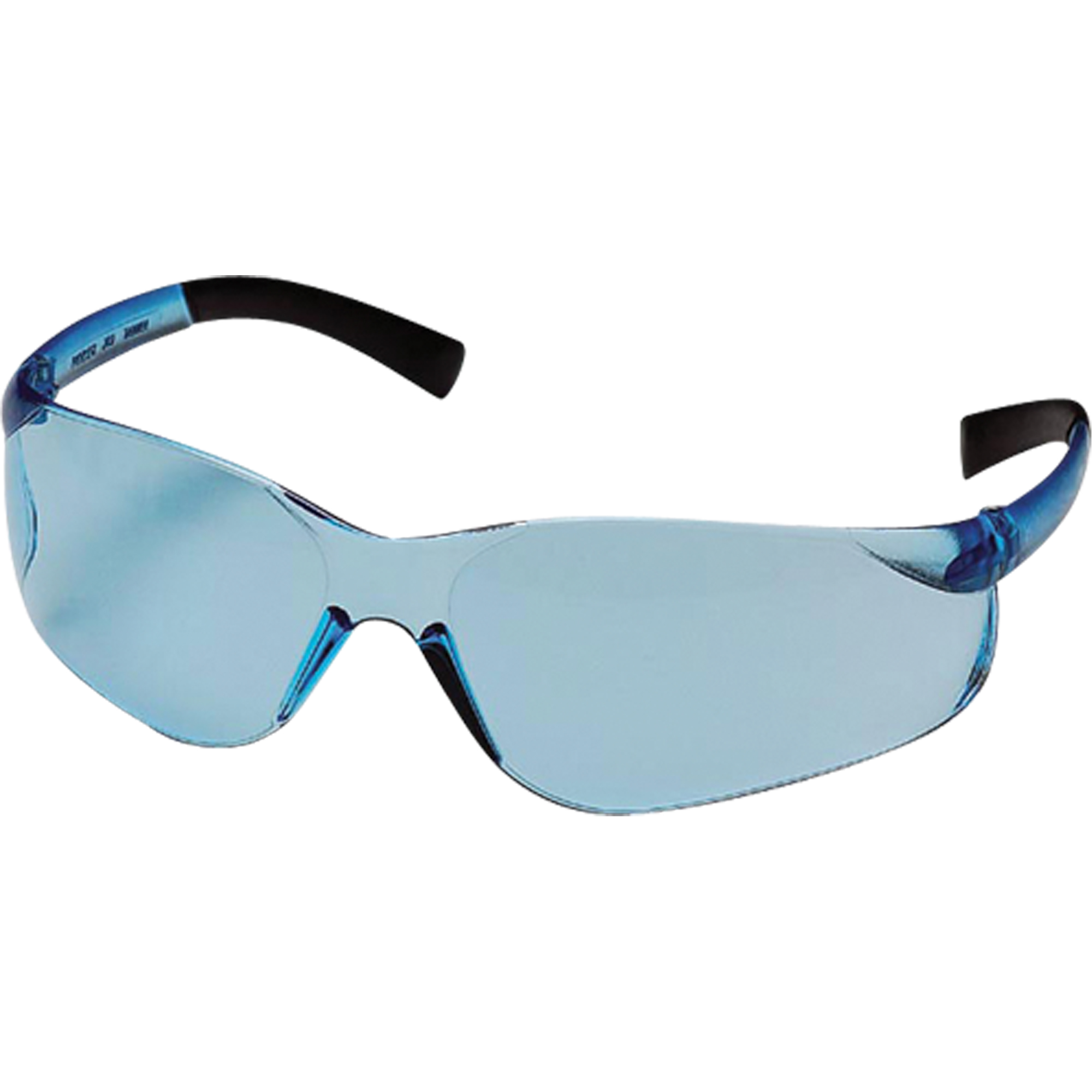 Lunettes de sécurité ZtekMD, Lentille Bleu, Antibuée/Anti-égratignures, ANSI Z87+/Répond ou surpasse la norme CSA Z94.3