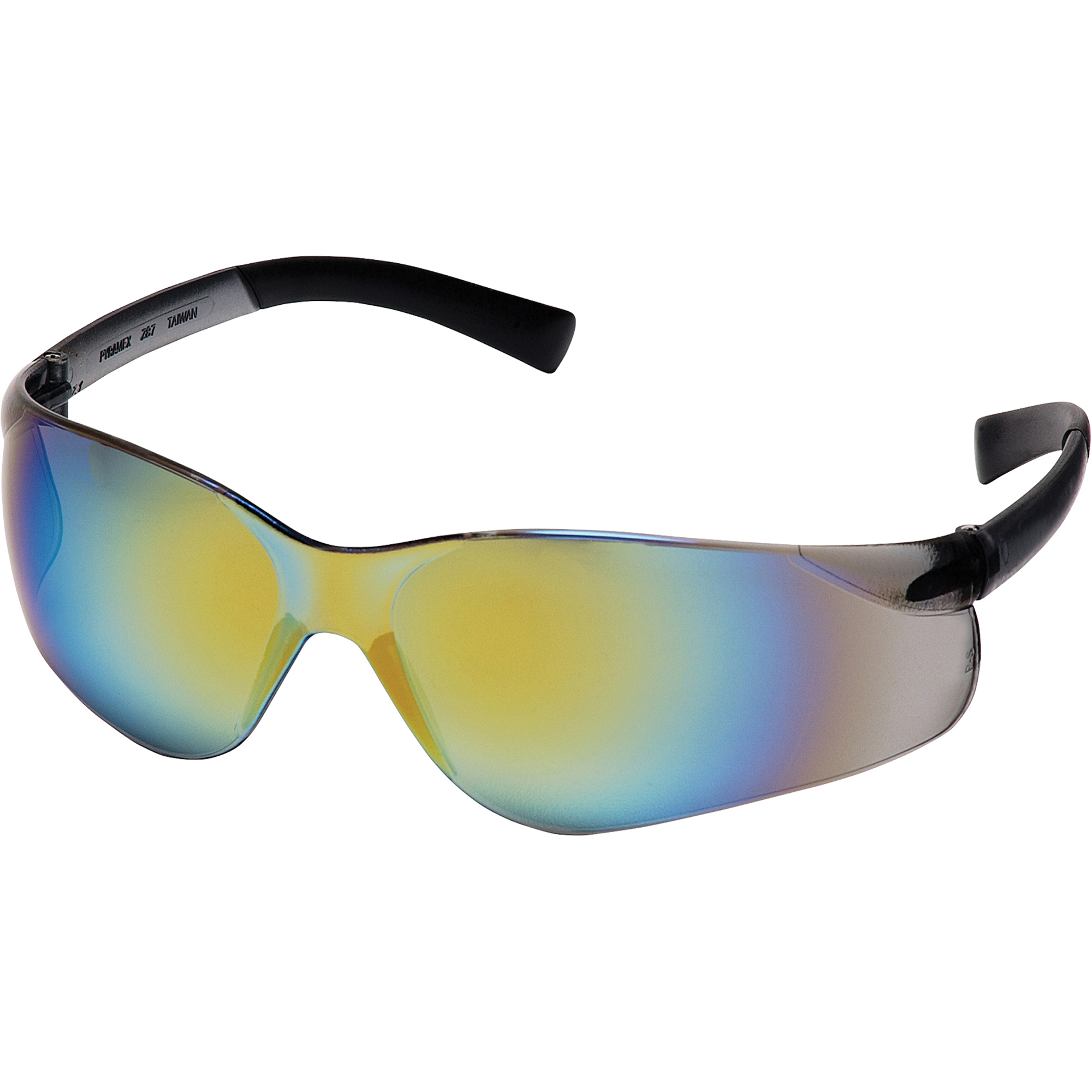Lunettes de sécurité ZtekMD, Lentille Miroir/Or, ANSI Z87+/Répond ou surpasse la norme CSA Z94.3