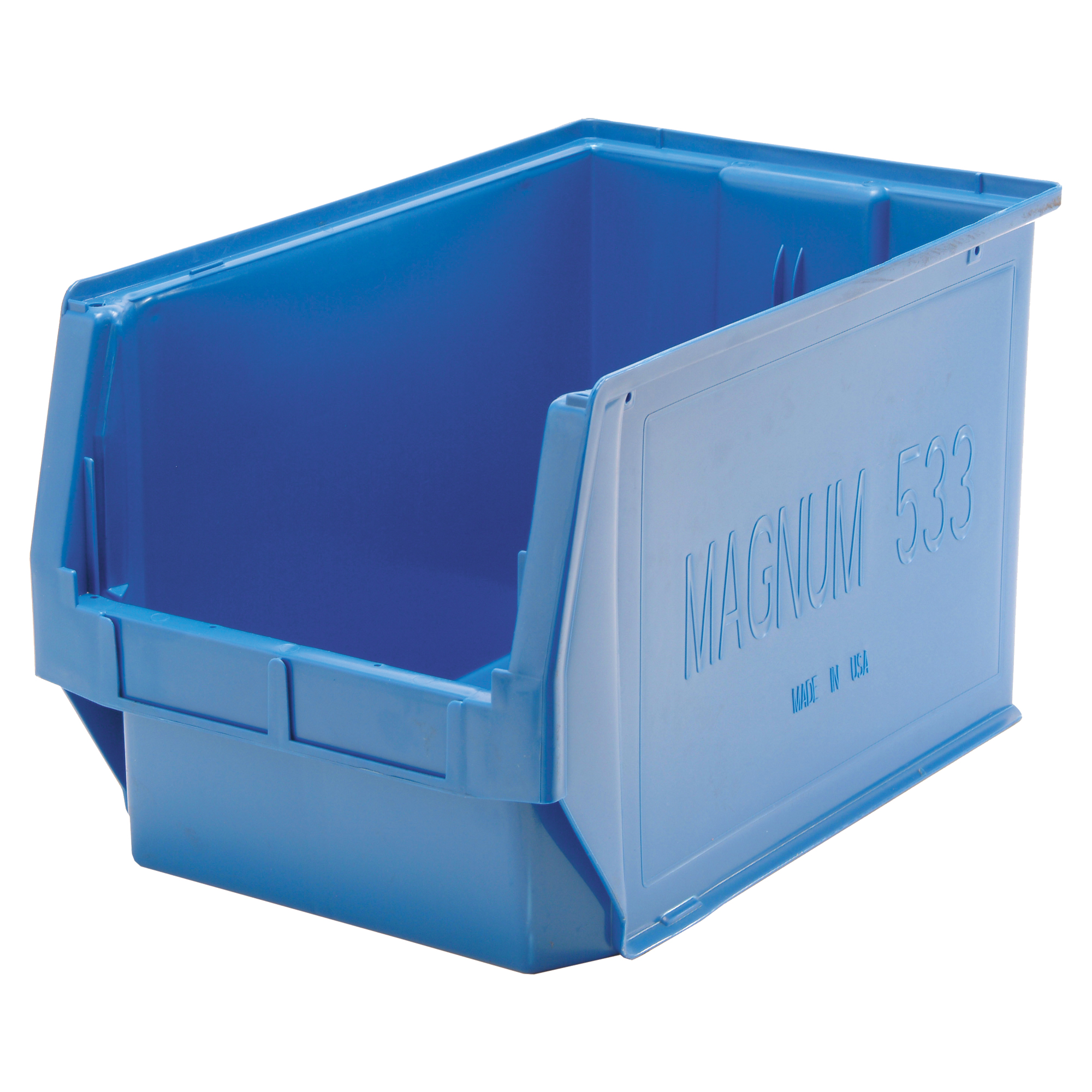 Bac MAGNUM, 11-7/8" ha x 12-3/8" la x 19-3/4" p, Capacité de 150 lb, Noir