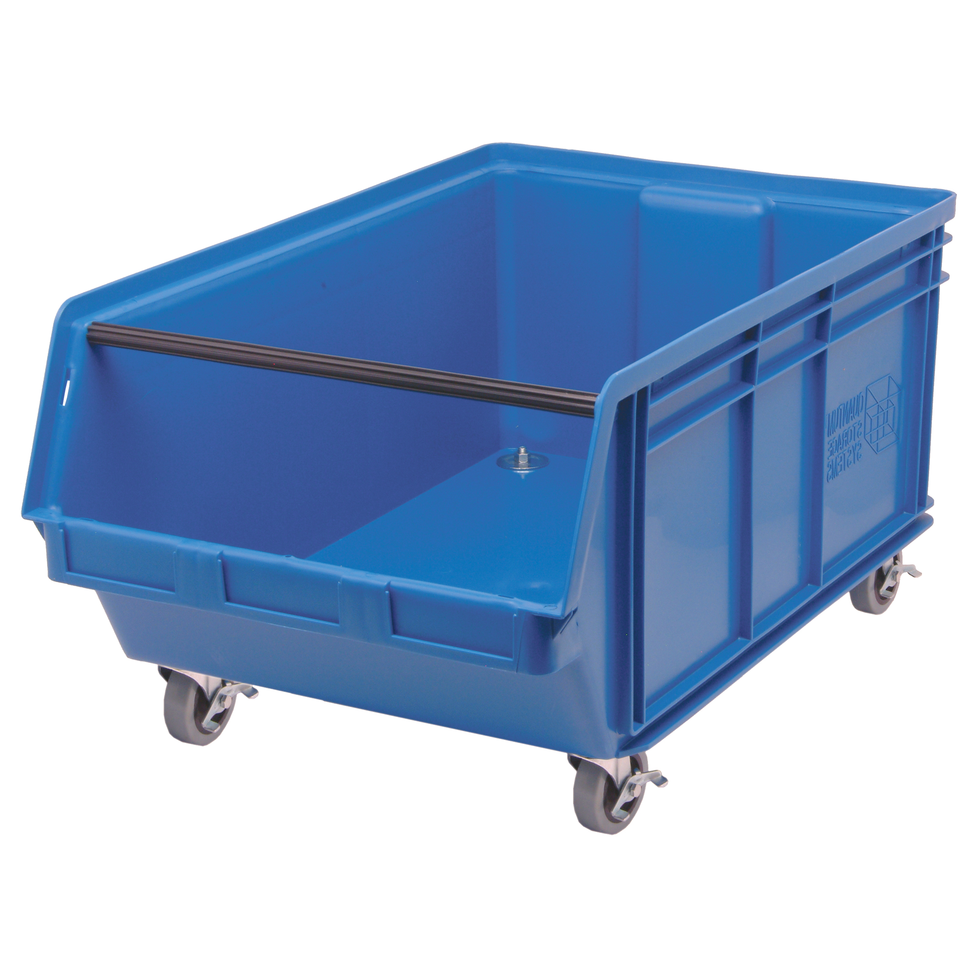 Bac mobile MAGNUM, 14-7/8" ha x 18-3/8" la x 29" p, Capacité de 150 lb, Bleu