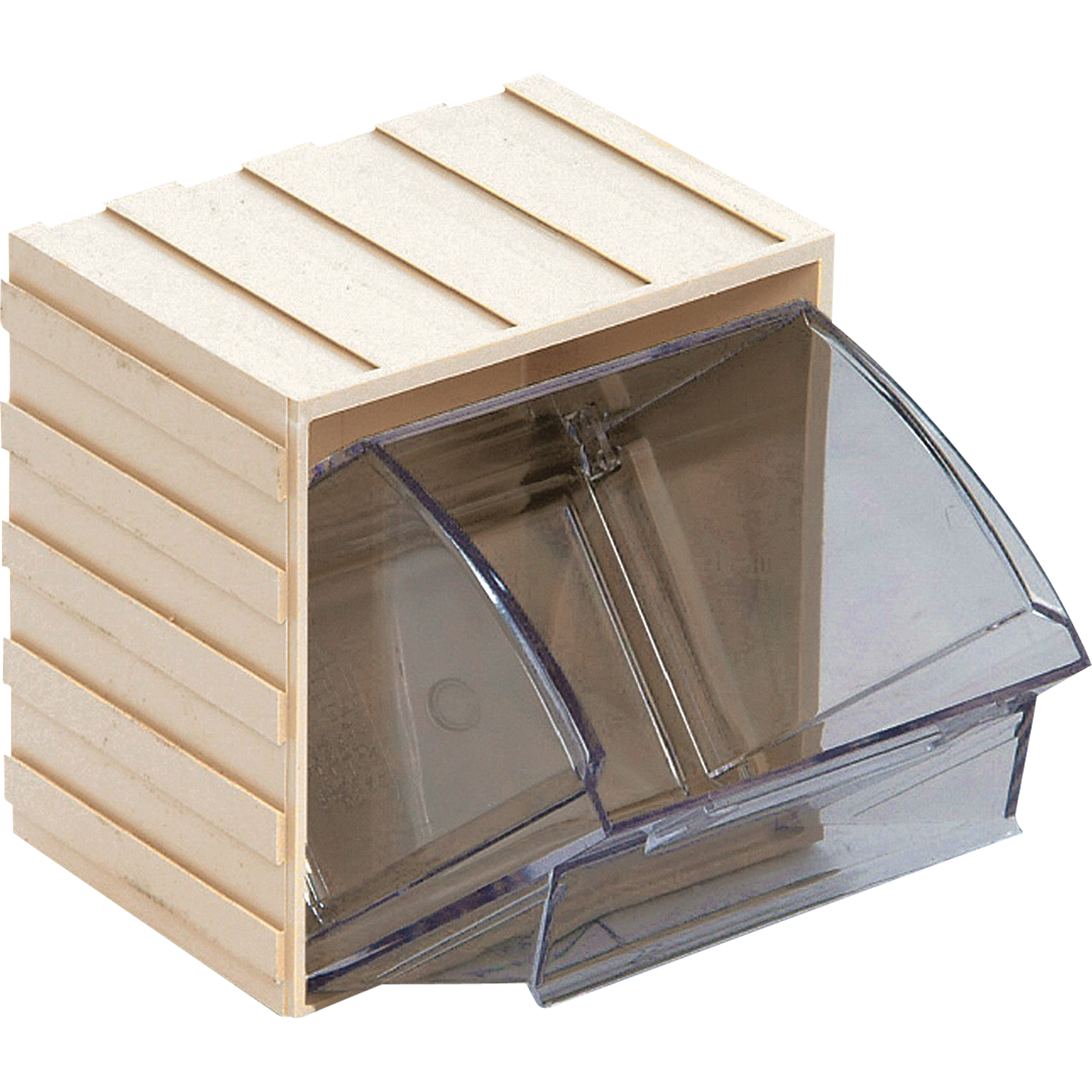 Bacs Tip-Out, 4-1/4" la x 3-5/8" p x 4-1/16'' h