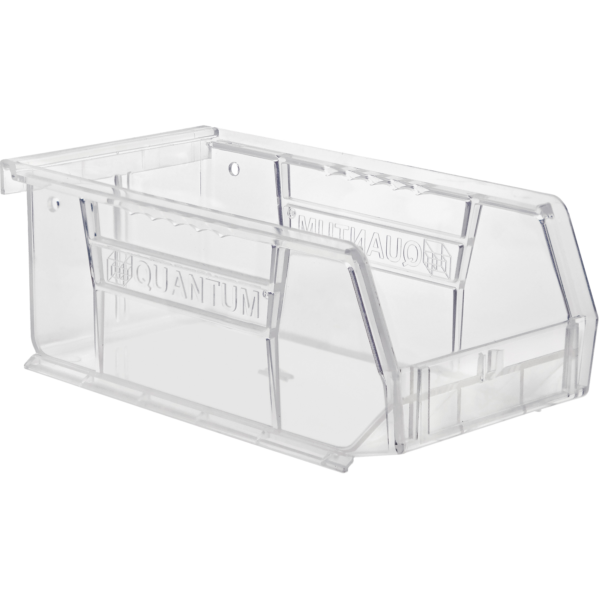 Bacs très transparents Ultra, 4-1/8" la, 3" h x 7-3/8" p, Transparent