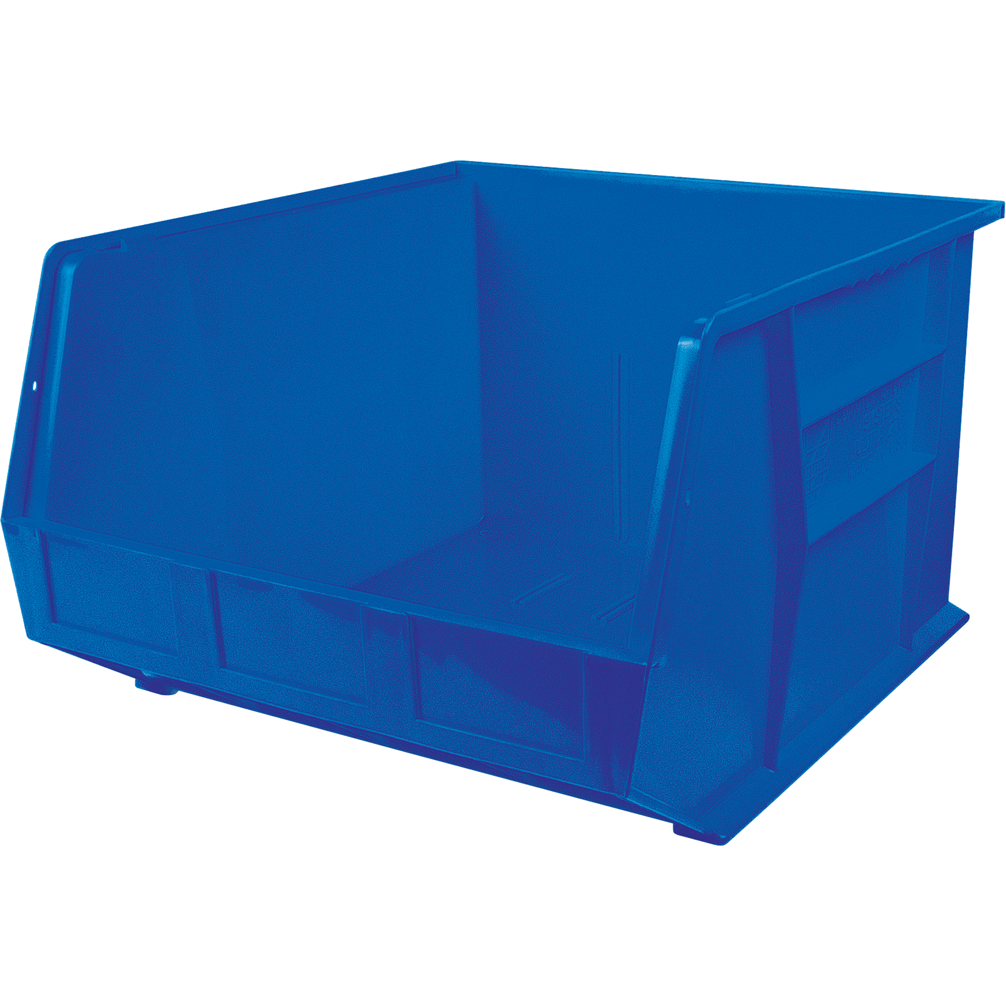 Bacs ultra empilable & suspendable, 16-1/2" la, 11" h x 18" p, Bleu