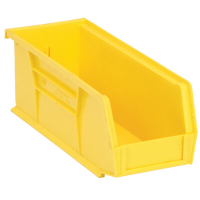 Bacs ultra empilable & suspendable, 4-1/8" la, 4" h x 10-7/8" p, Jaune