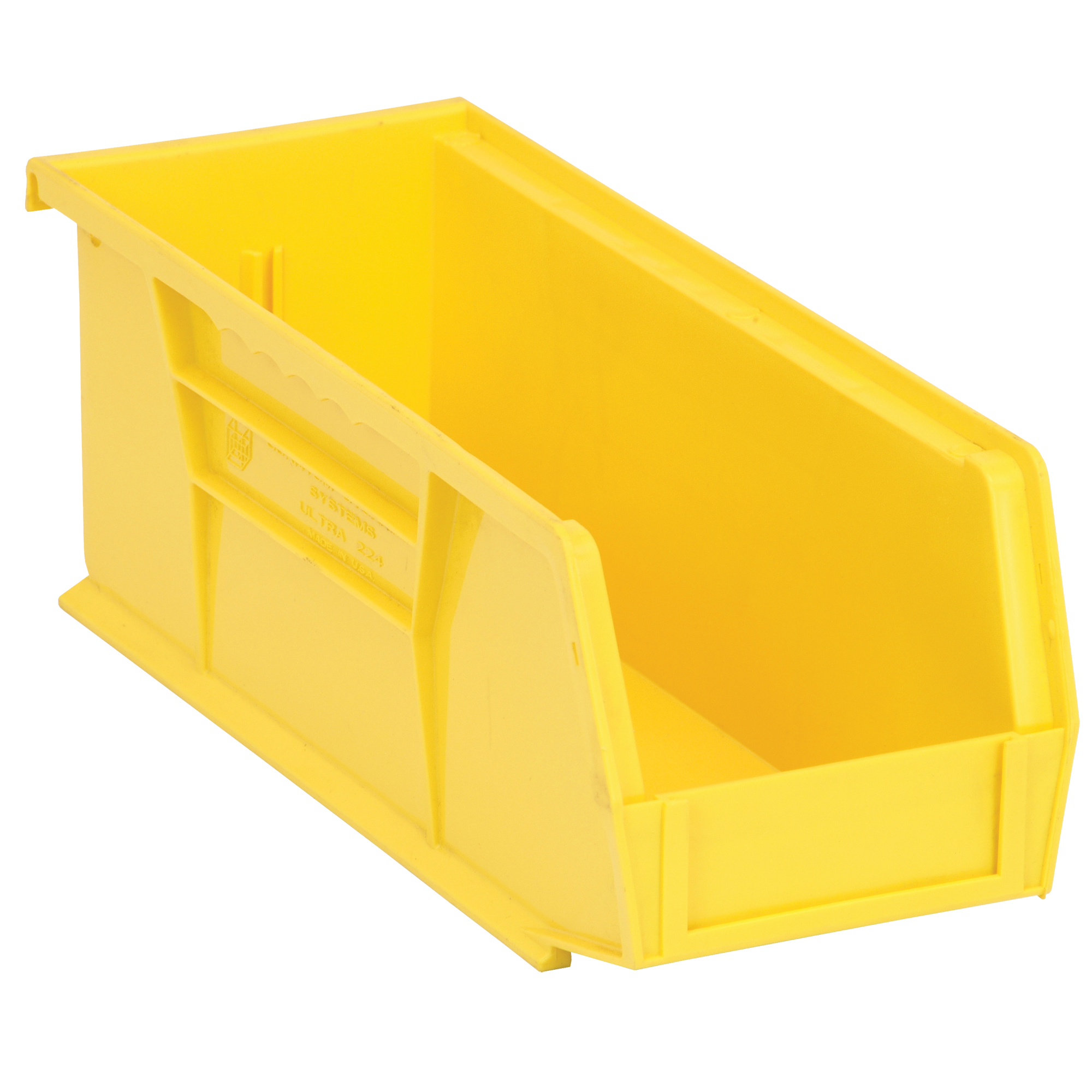 Bacs ultra empilable & suspendable, 4-1/8" la, 4" h x 10-7/8" p, Jaune