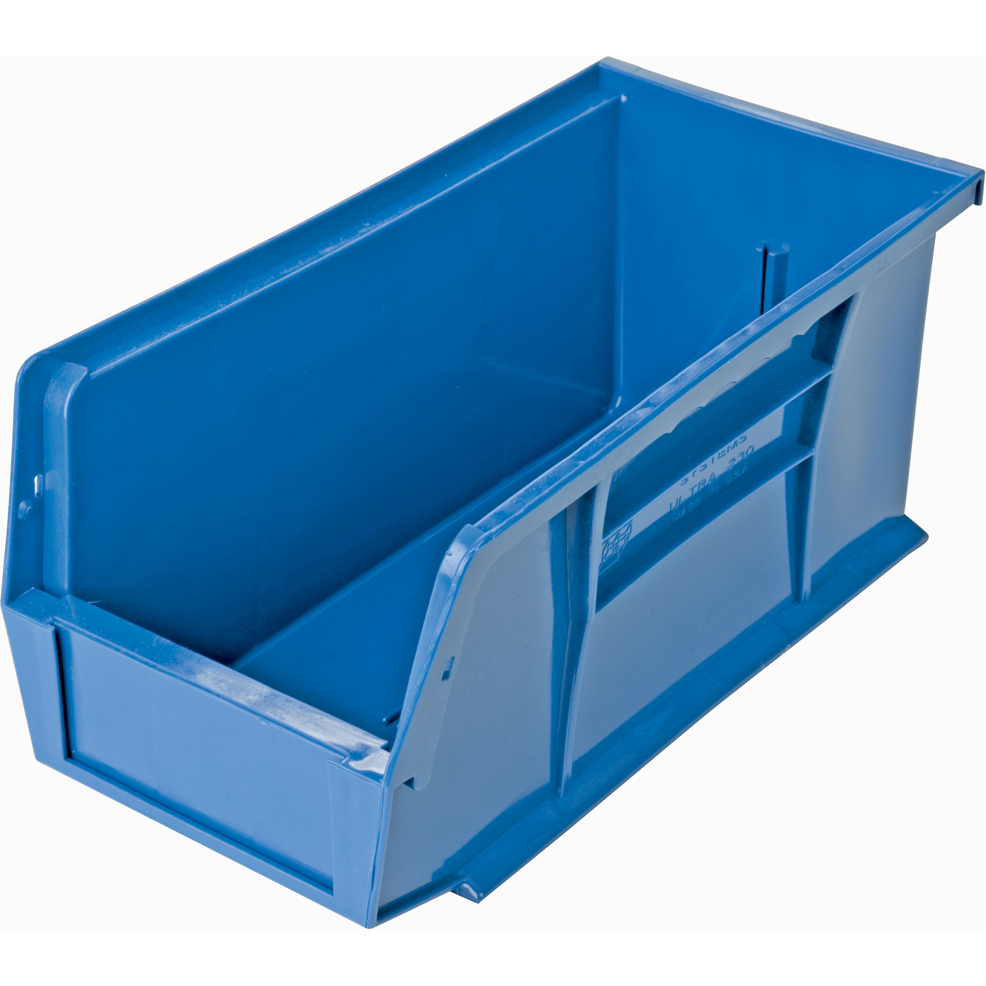 Bacs ultra empilable & suspendable, 5-1/2" la, 5" h x 10-7/8" p, Bleu