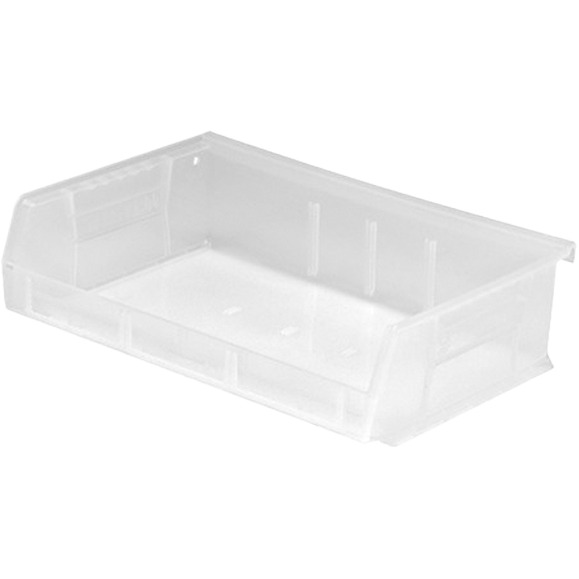 Bacs ultra empilable & suspendable, 7-3/8" la, 3" h x 11" p, Transparent