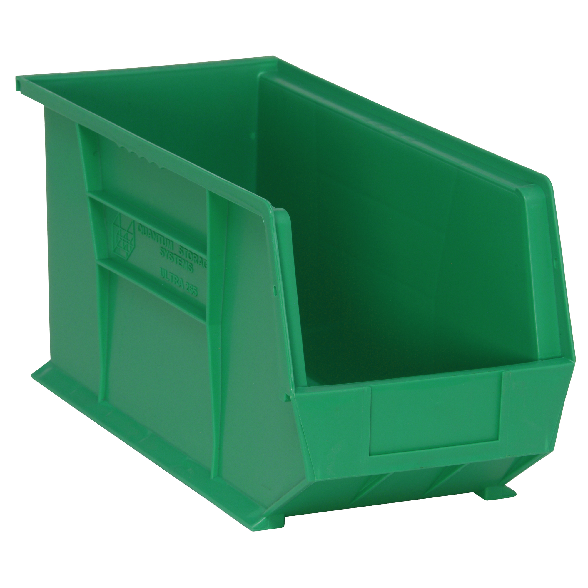 Bacs ultra empilable & suspendable, 8-1/4" la, 9" h x 18" p, Vert