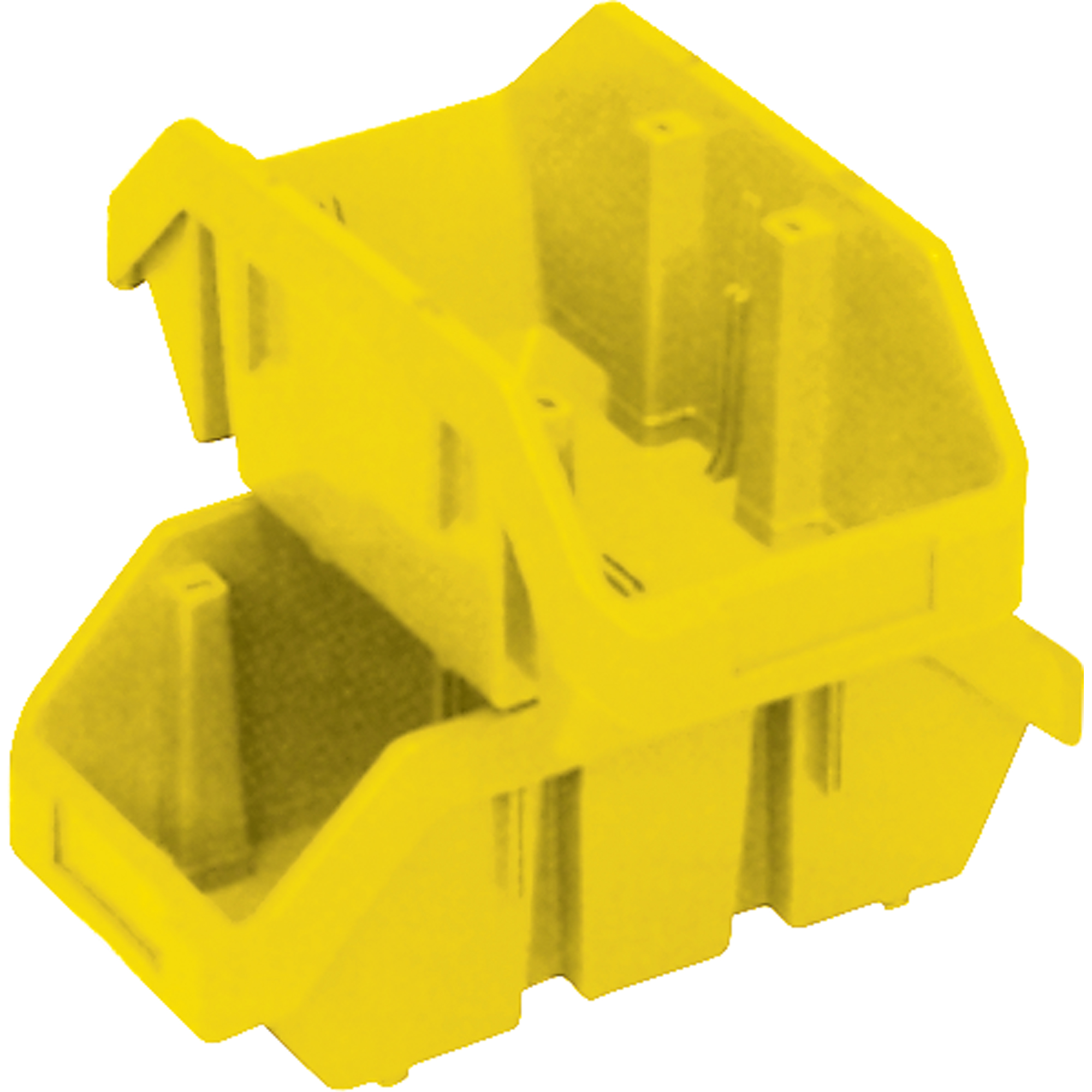 Boîtes à ramassage rapide "Quick Pick", 5" x 6,625" x 12,5", Jaune