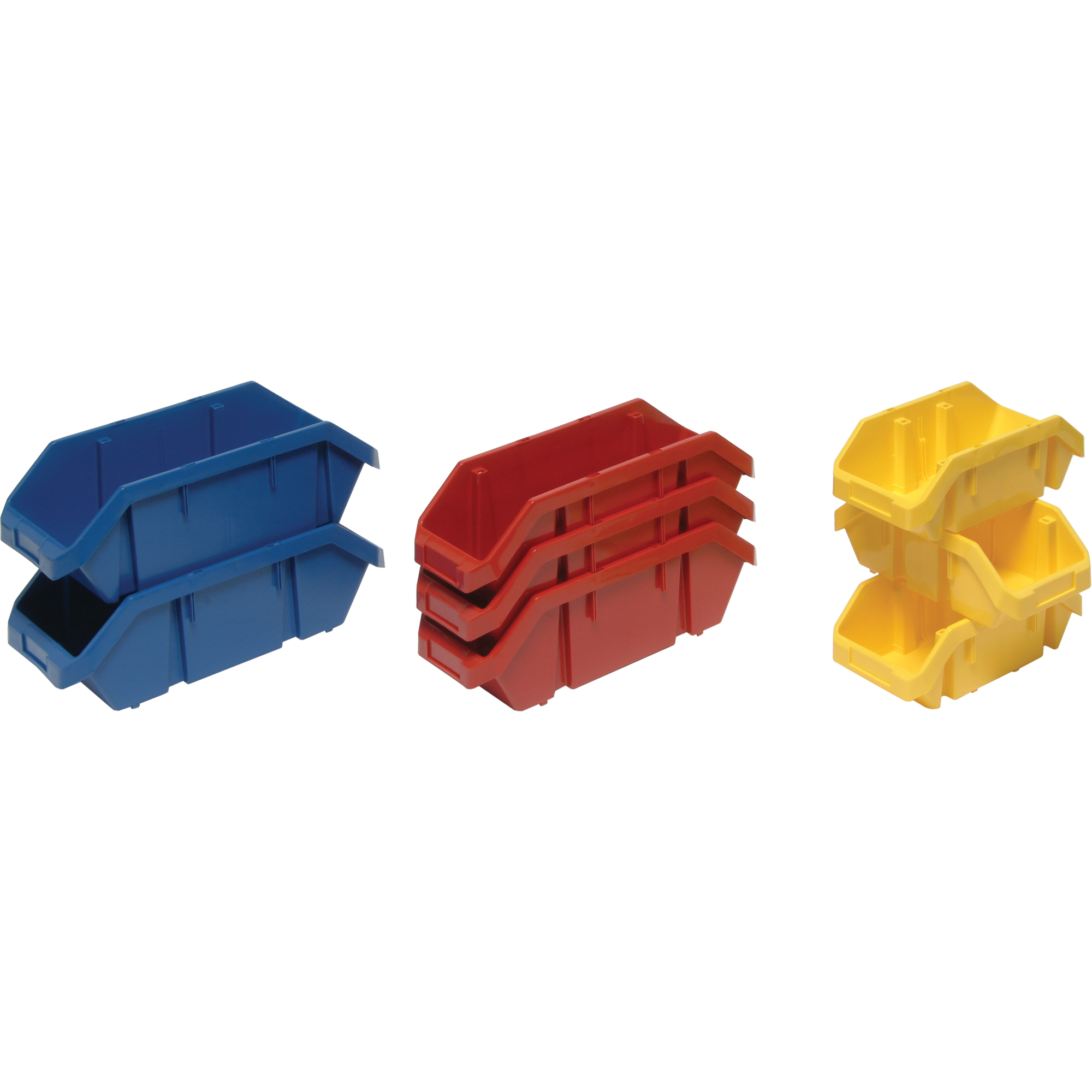 Boîtes à ramassage rapide "Quick Pick", 5" x 6,625" x 9,5", Rouge – Image 2
