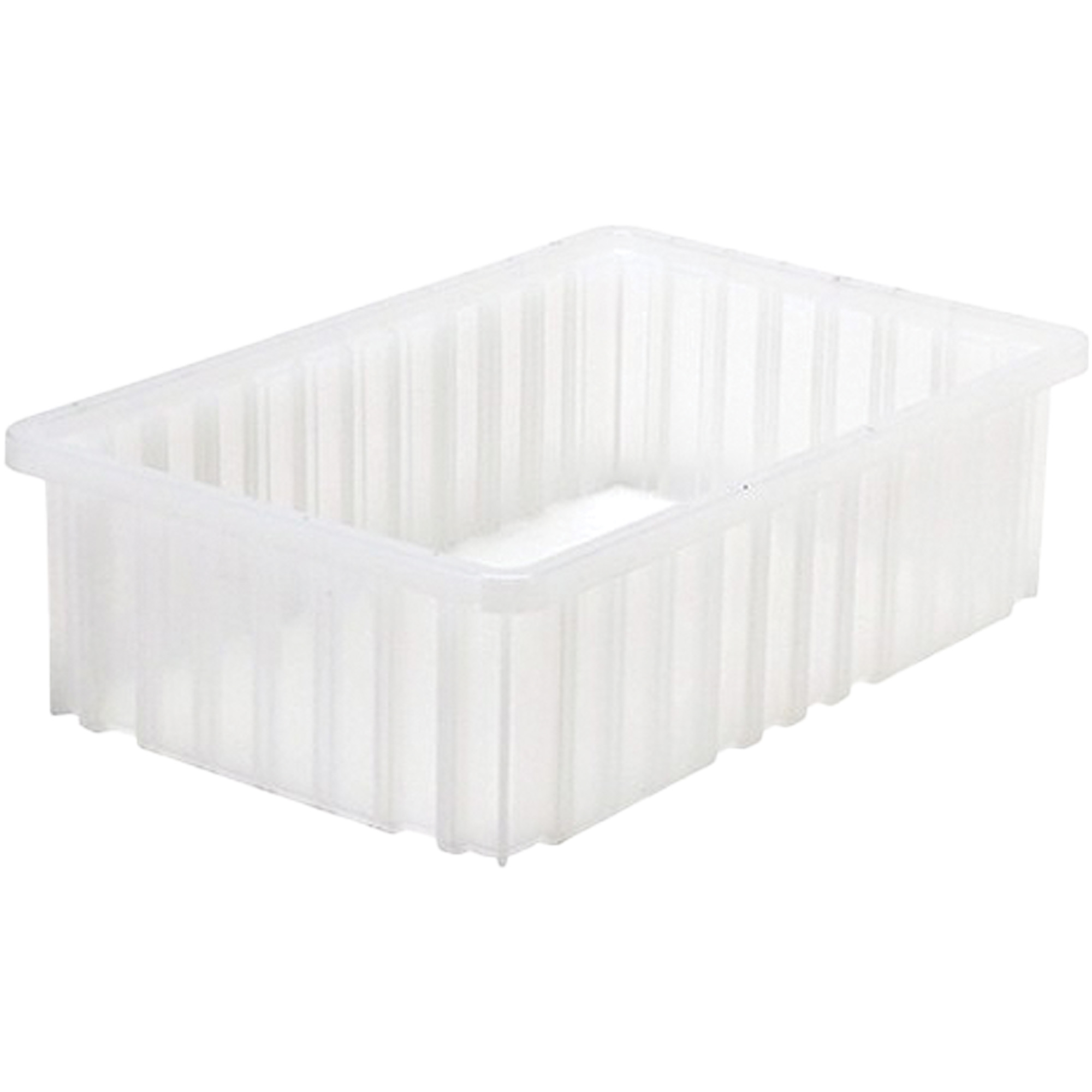 Contenant Divider BoxMD, Plastique, 16,5" la x 10,875" p x 5" h, Gris